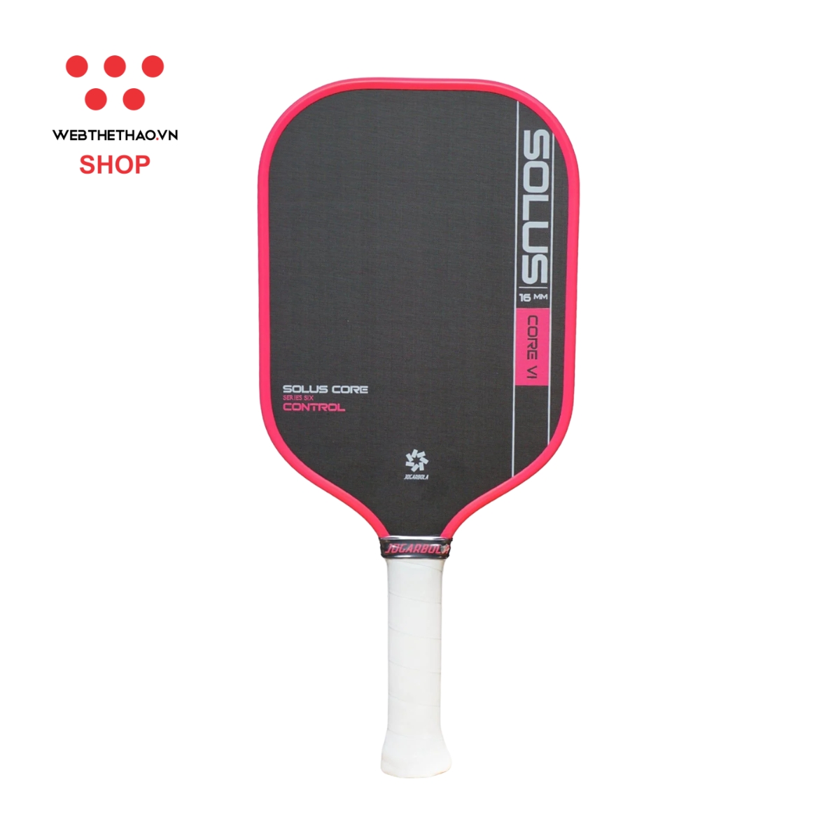 Vợt Pickleball Jogarbola Solus Core VI Control "Pink" JG-SC6C-04 - Hàng Chính Hãng