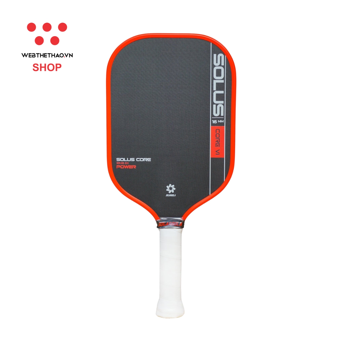 Vợt Pickleball Jogarbola Solus Core VI Power "Red" JG-SC6P-01 - Hàng Chính Hãng
