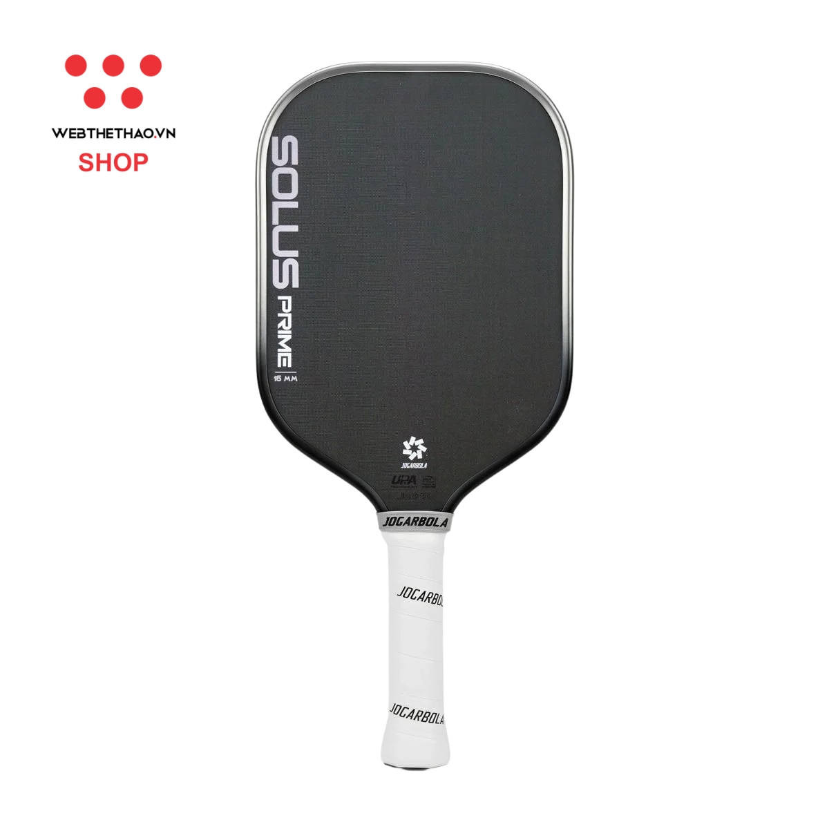 Vợt Pickleball Jogarbola Solus Prime Metallic Edge "Deep Grey" JG-SPM-02 - Hàng Chính Hãng