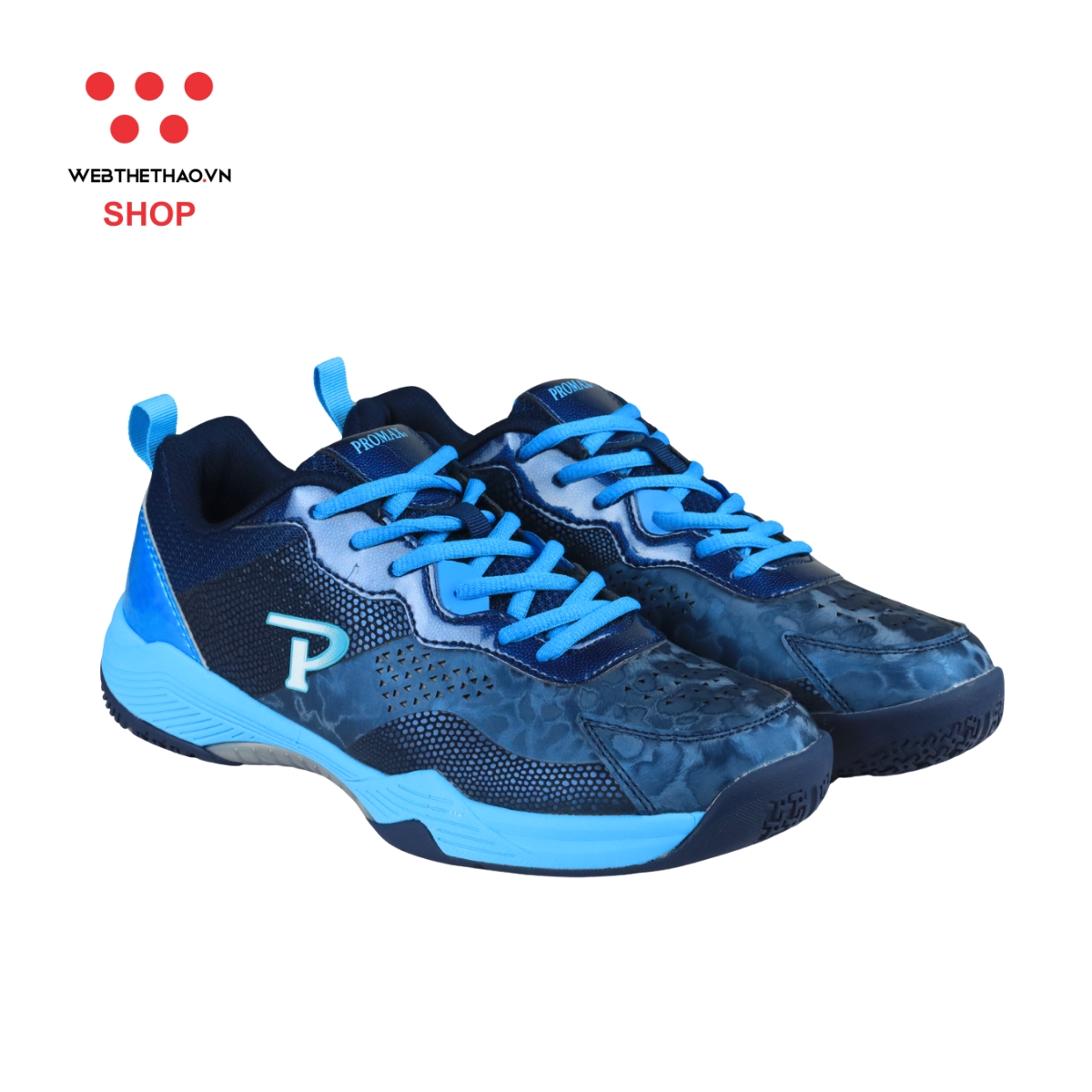 Giày Cầu Lông / Bóng Chuyền Động Lực Promax "Navy" PR-241023-05 - Hàng Chính Hãng