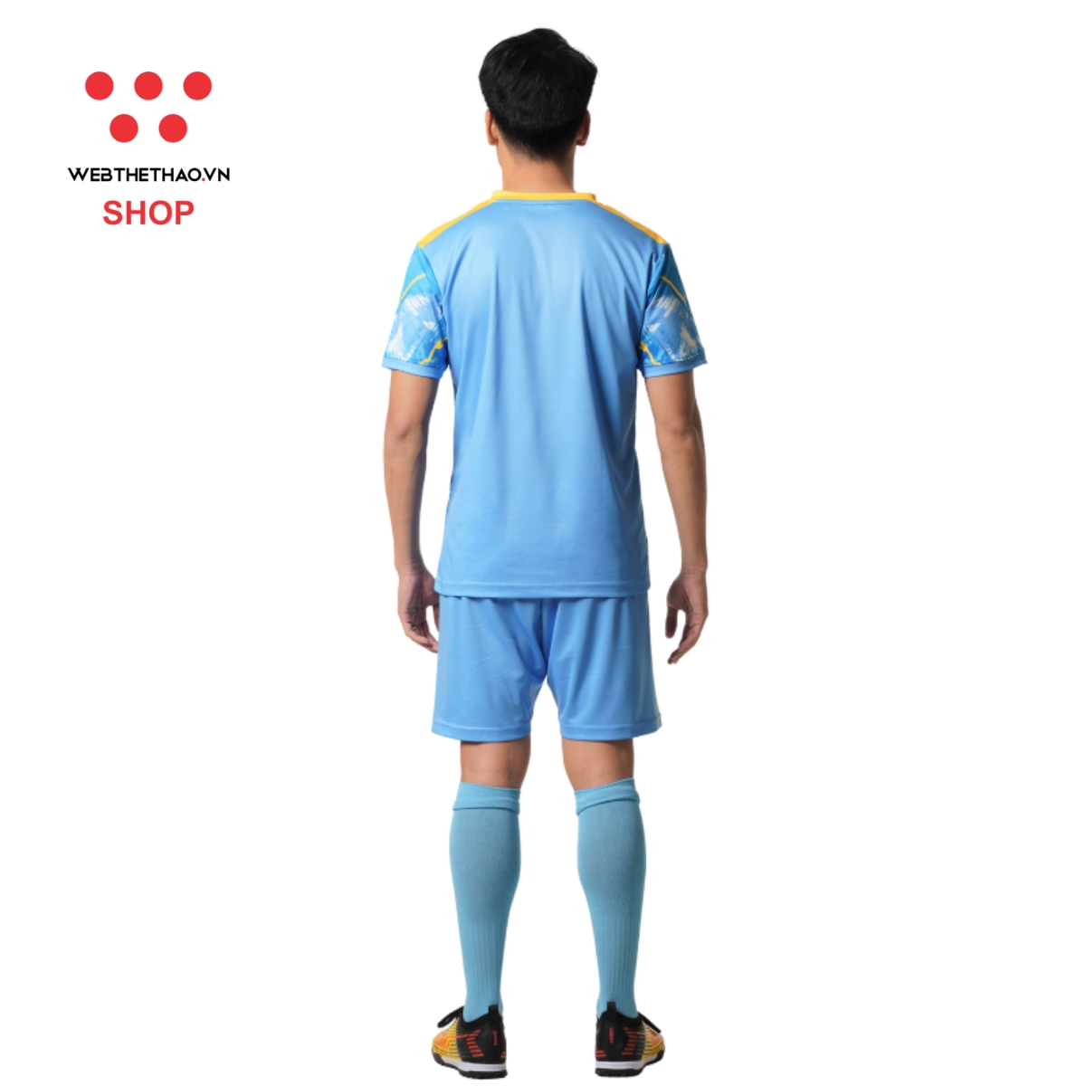 Bộ luyện tập Đội tuyển Bóng đá Quốc gia 2025 "Blue" MJ-E4047-29 - Hàng Chính Hãng