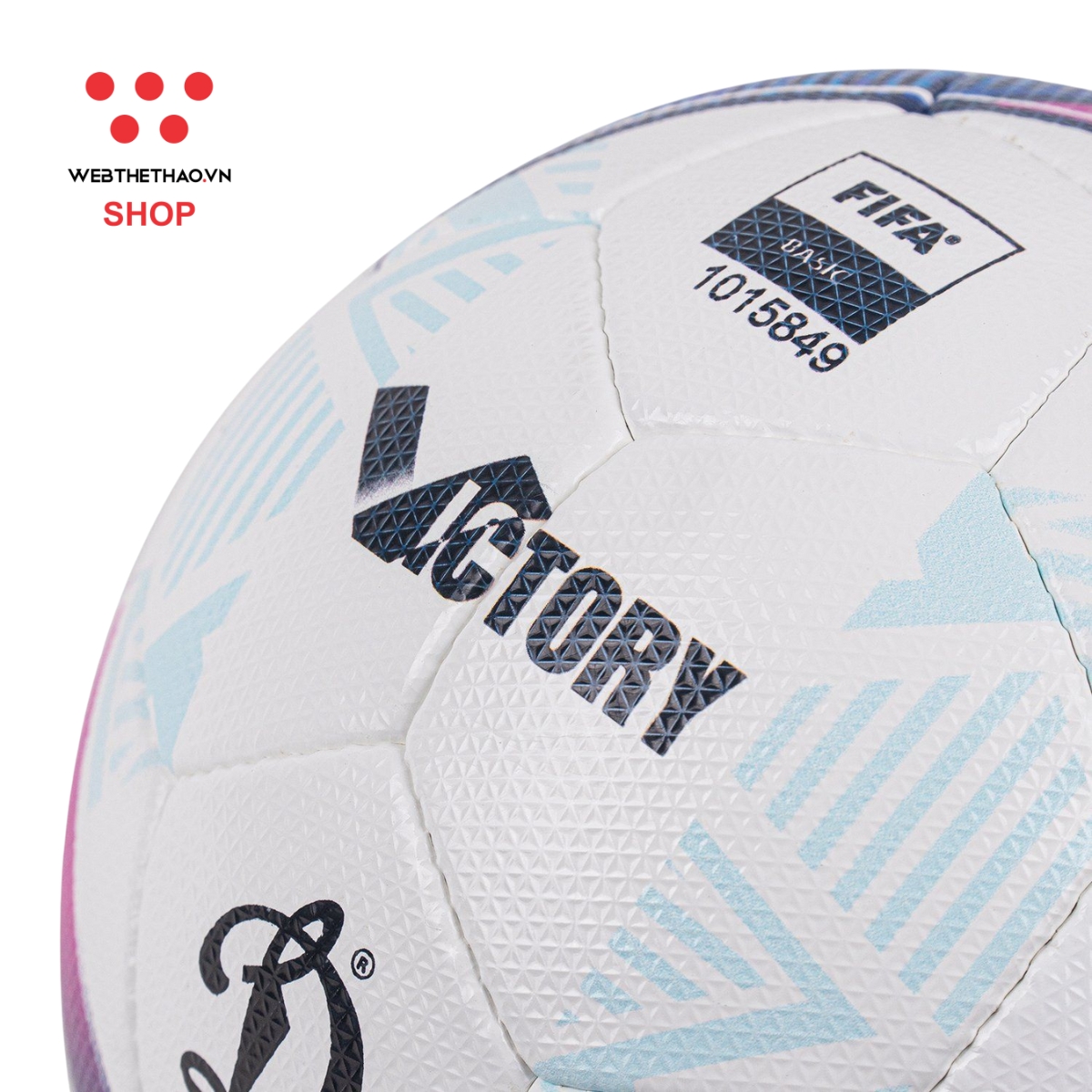 Bóng đá thi đấu FIFA Basic UBG 2.142 Victory size 5 màu "Xanh" DL-UBG-2.142-01 - Hàng Chính Hãng