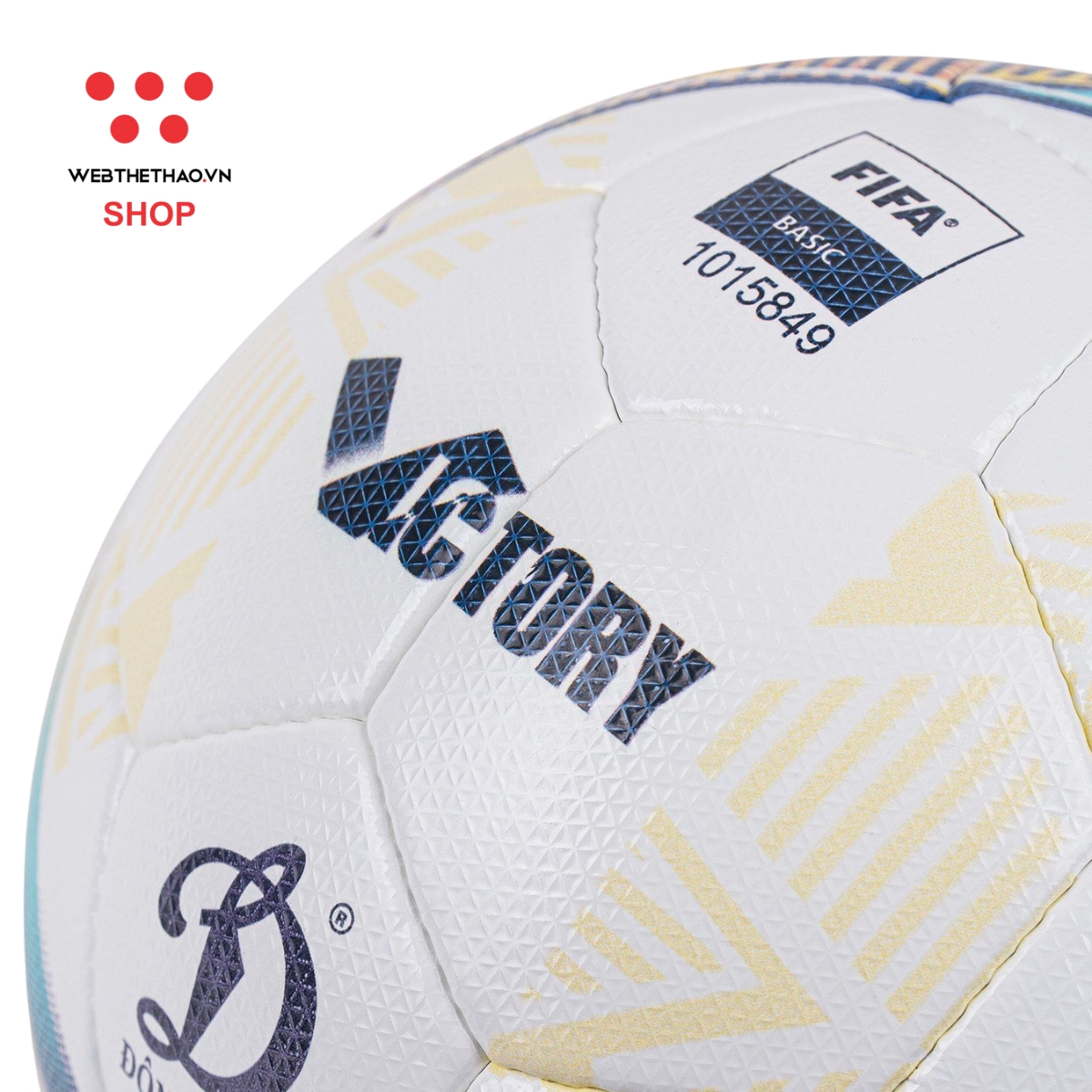 Bóng đá thi đấu FIFA Basic UBG 2.142 Victory size 5 màu "Vàng" DL-UBG-2.142-02 - Hàng Chính Hãng