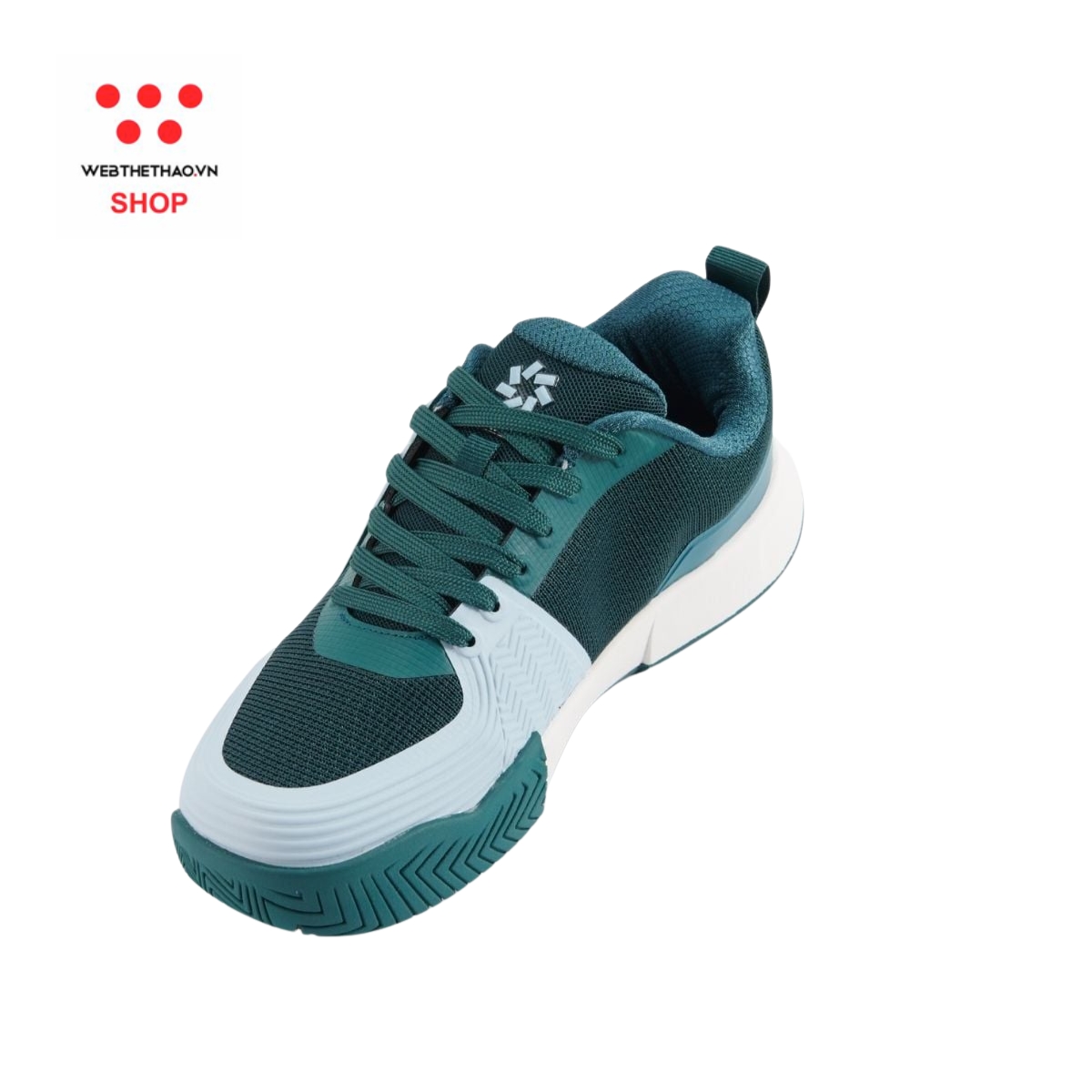 Giày Pickleball Nam Jogarbola Vortex màu "Green/Baby Blue" JG-VORTEX-05 - Hàng Chính Hãng