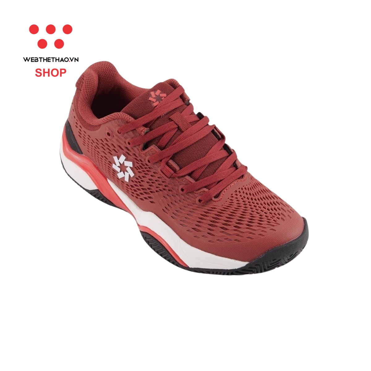 Giày thể thao Pickleball Jogarbola Terra màu "Red" JG-TERRA-01 - Hàng Chính Hãng