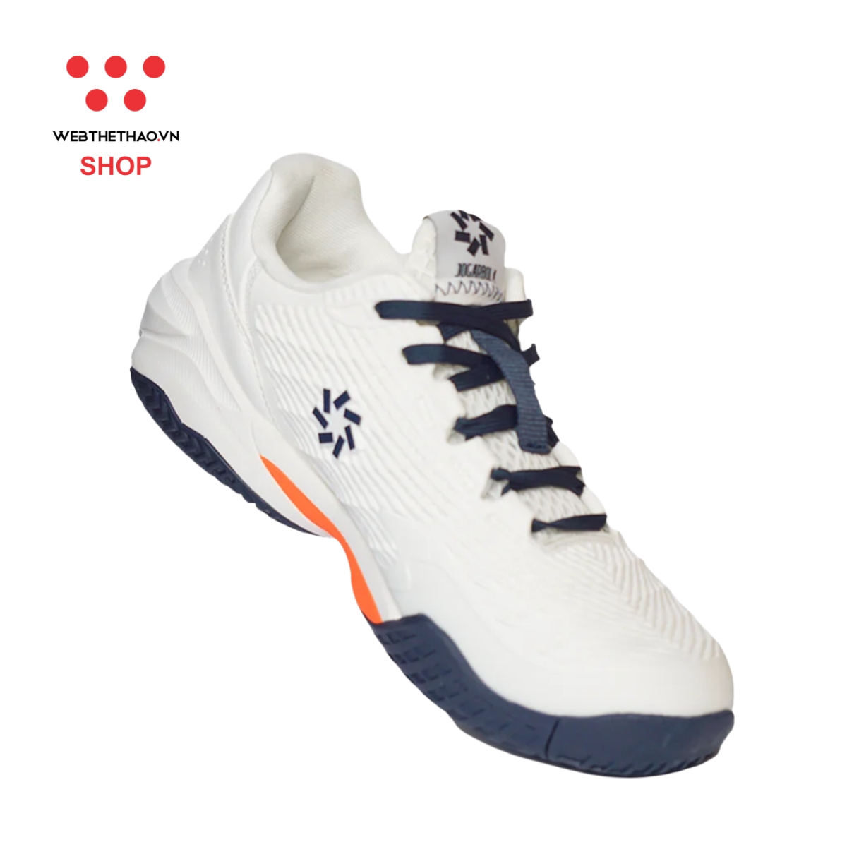 Giày thể thao Pickleball Nam Jogarbola Vento "White" JG-VENTO-02 - Hàng Chính Hãng