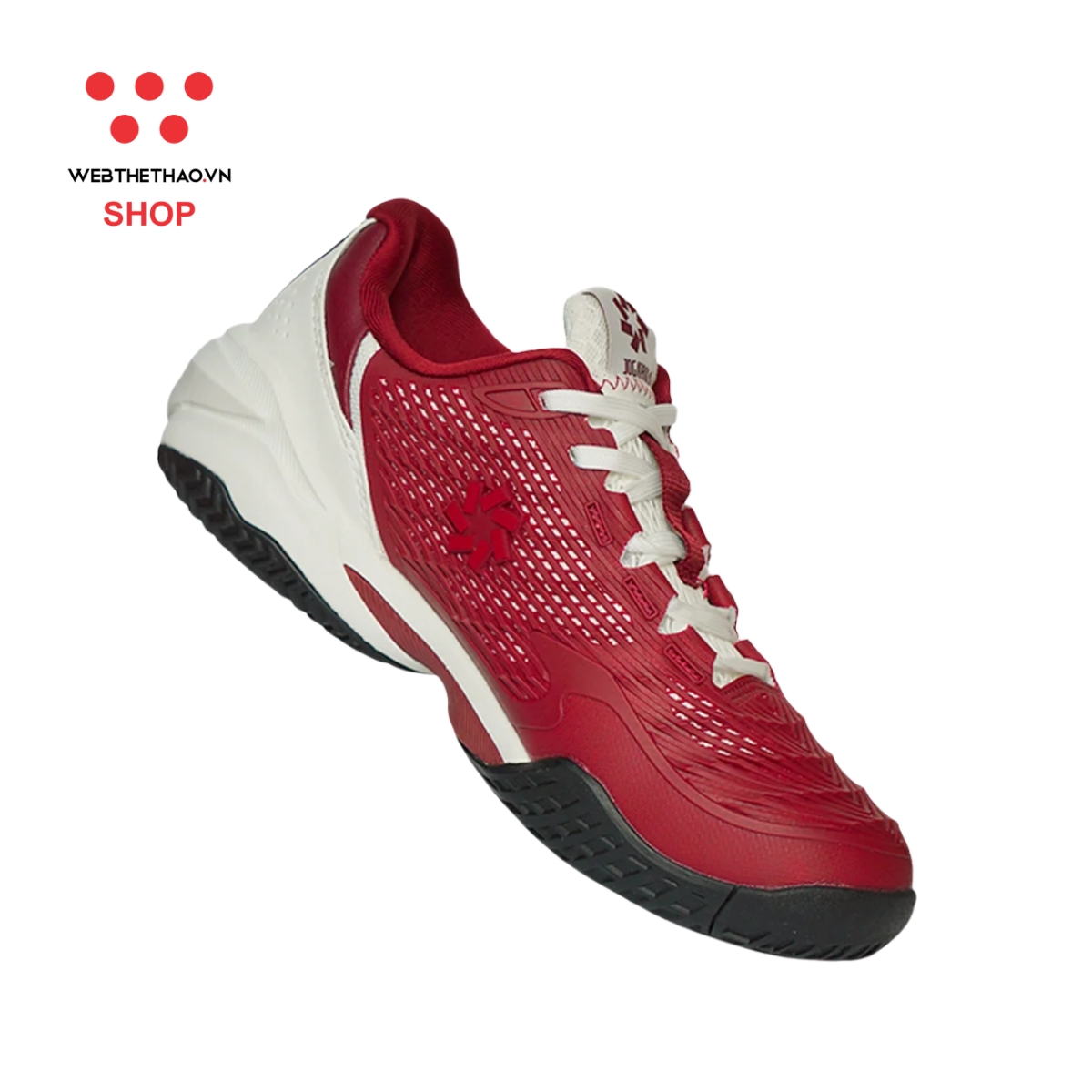 Giày thể thao Pickleball Nam Jogarbola Vento "Dark Red" JG-VENTO-03 - Hàng Chính Hãng