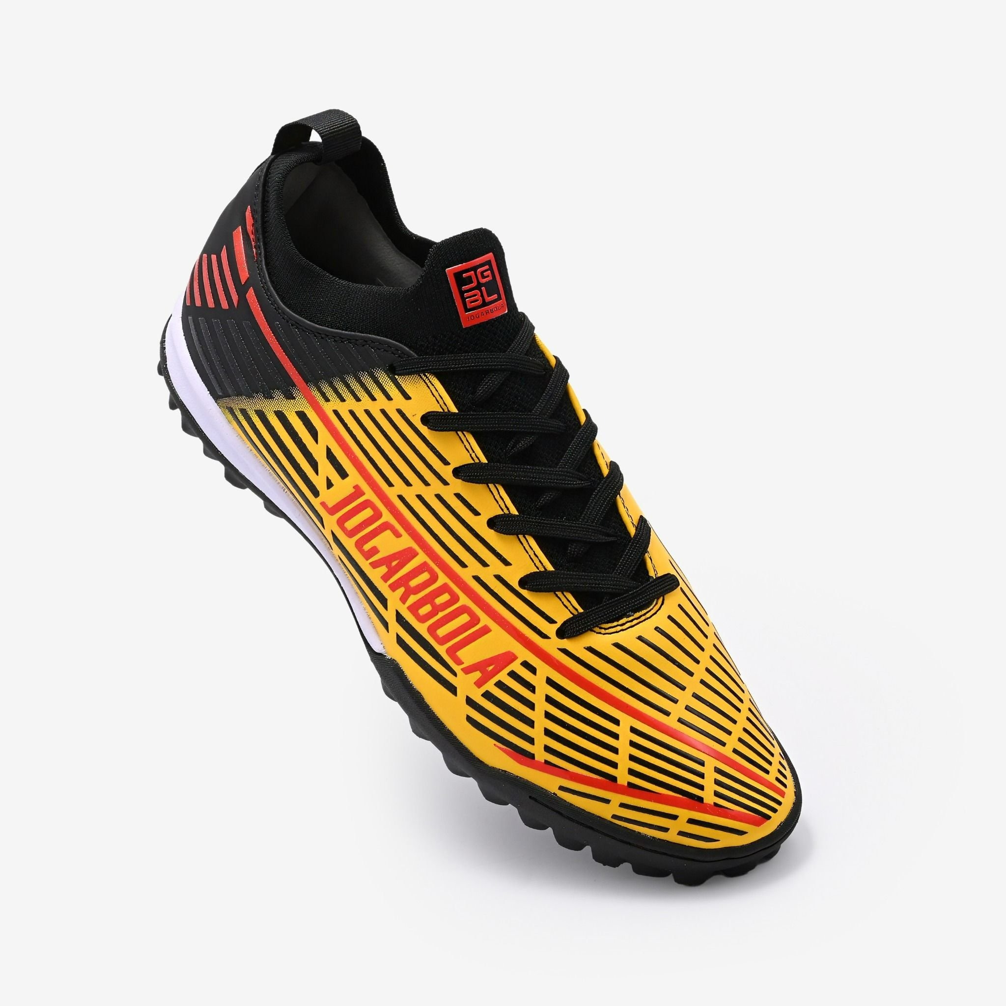 Giày bóng đá Động Lực Jogarbola Kumo Fit "Black/Yellow" JG-221106-02 - Hàng Chính Hãng
