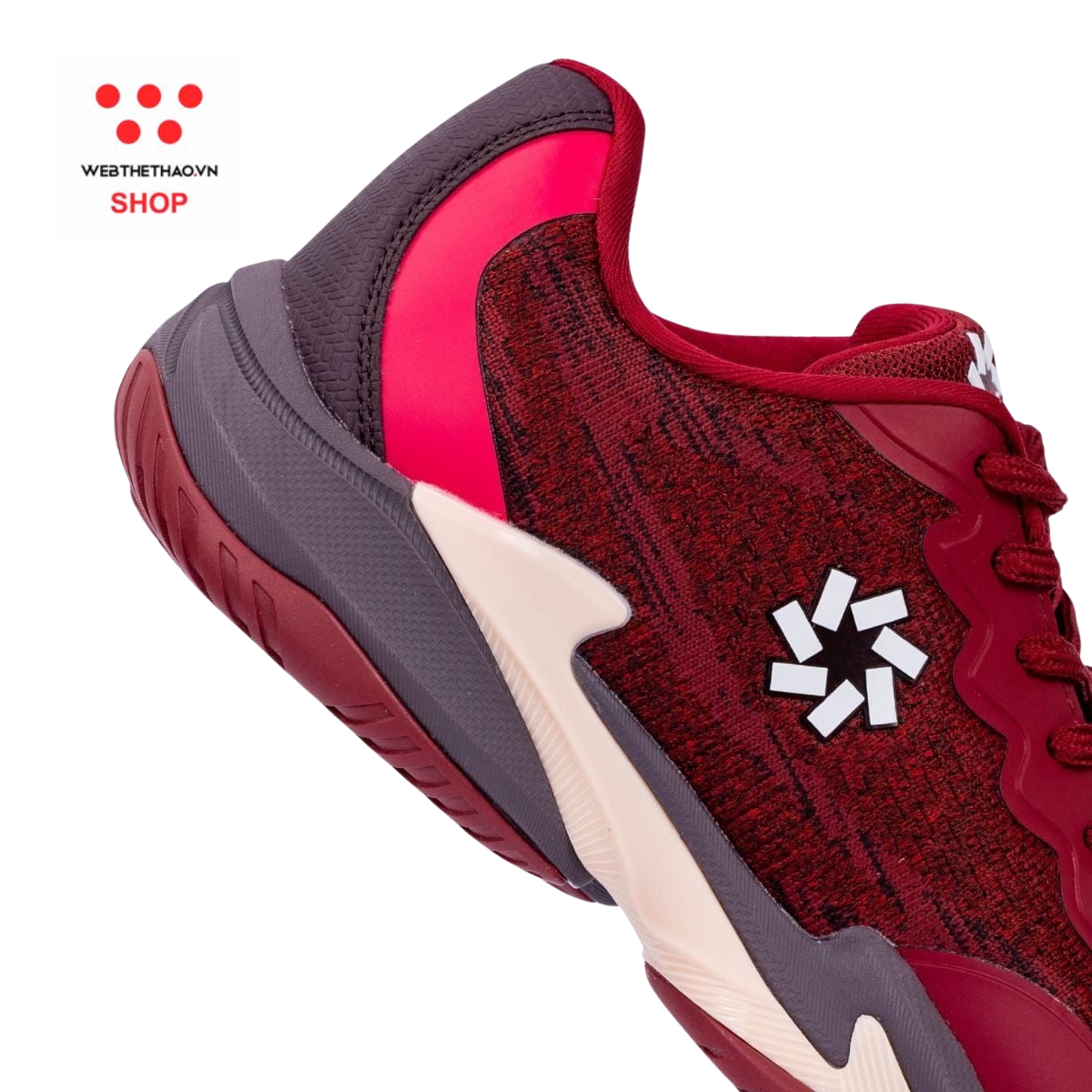 Giày Pickleball Jogarbola Panto I màu "Red" JG-Panto-02 - Hàng Chính Hãng