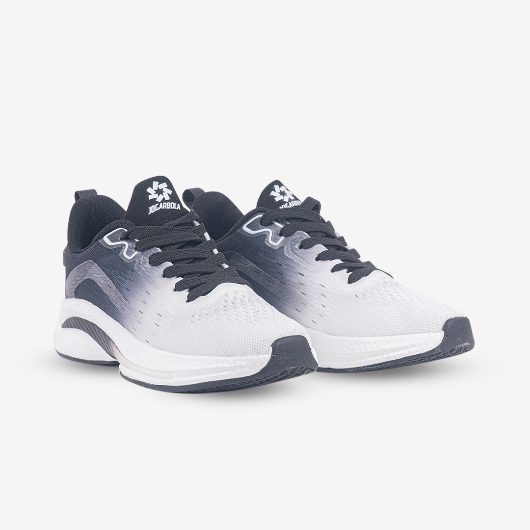 Giày Thể Thao Chạy Bộ Nam Động Lực Jogarbola SR24 "White / Black" JG-SR24-07 - Hàng Chính Hãng
