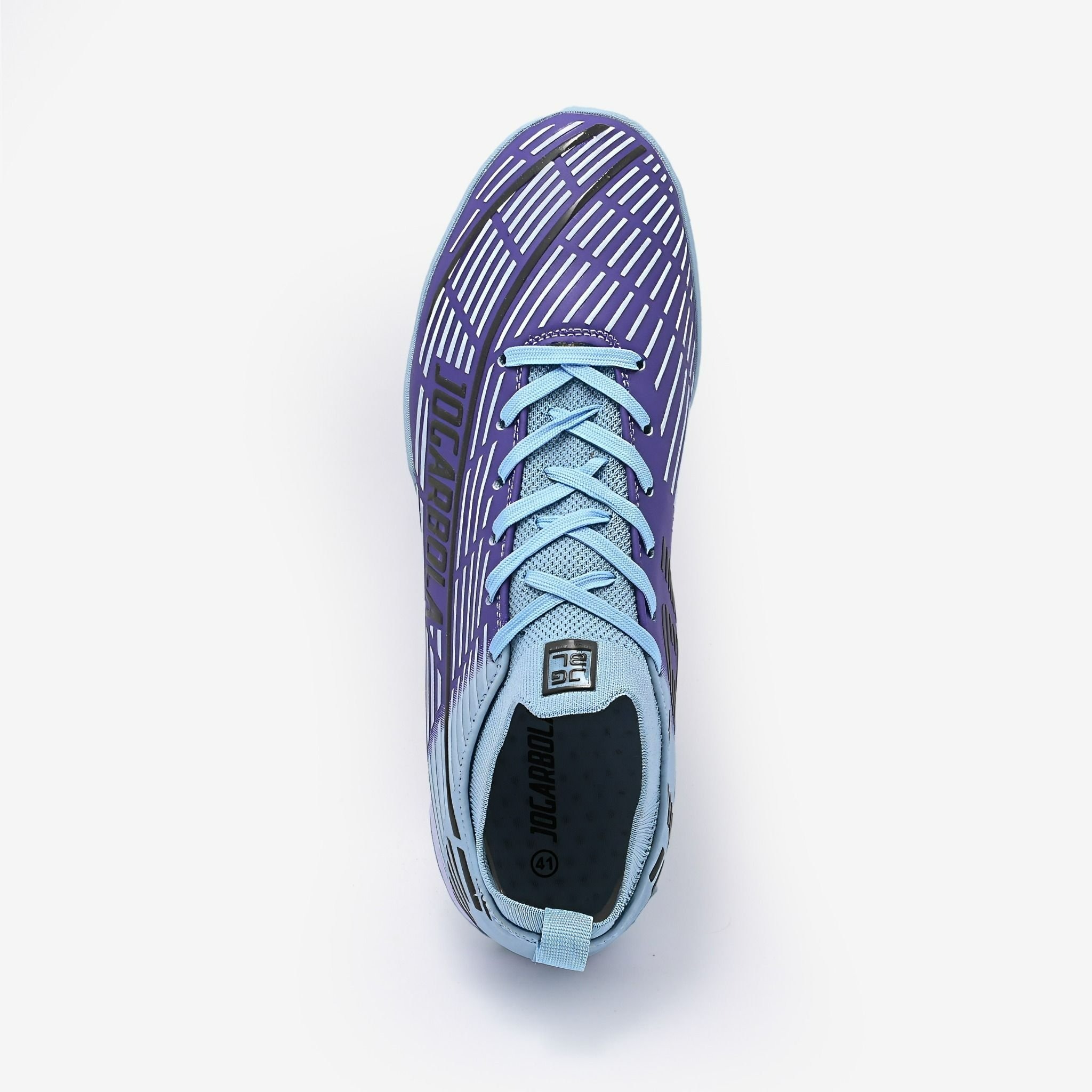 Giày bóng đá Động Lực Jogarbola Kumo Fit "Light blue/Purple" JG-221106-04 - Hàng Chính Hãng