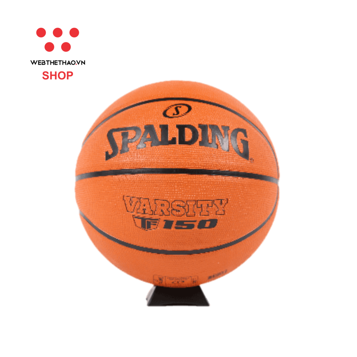 Bóng rổ Spalding Vasity FIBA TF150 - Outdoor Size 5 84-423z - Hàng Chính Hãng