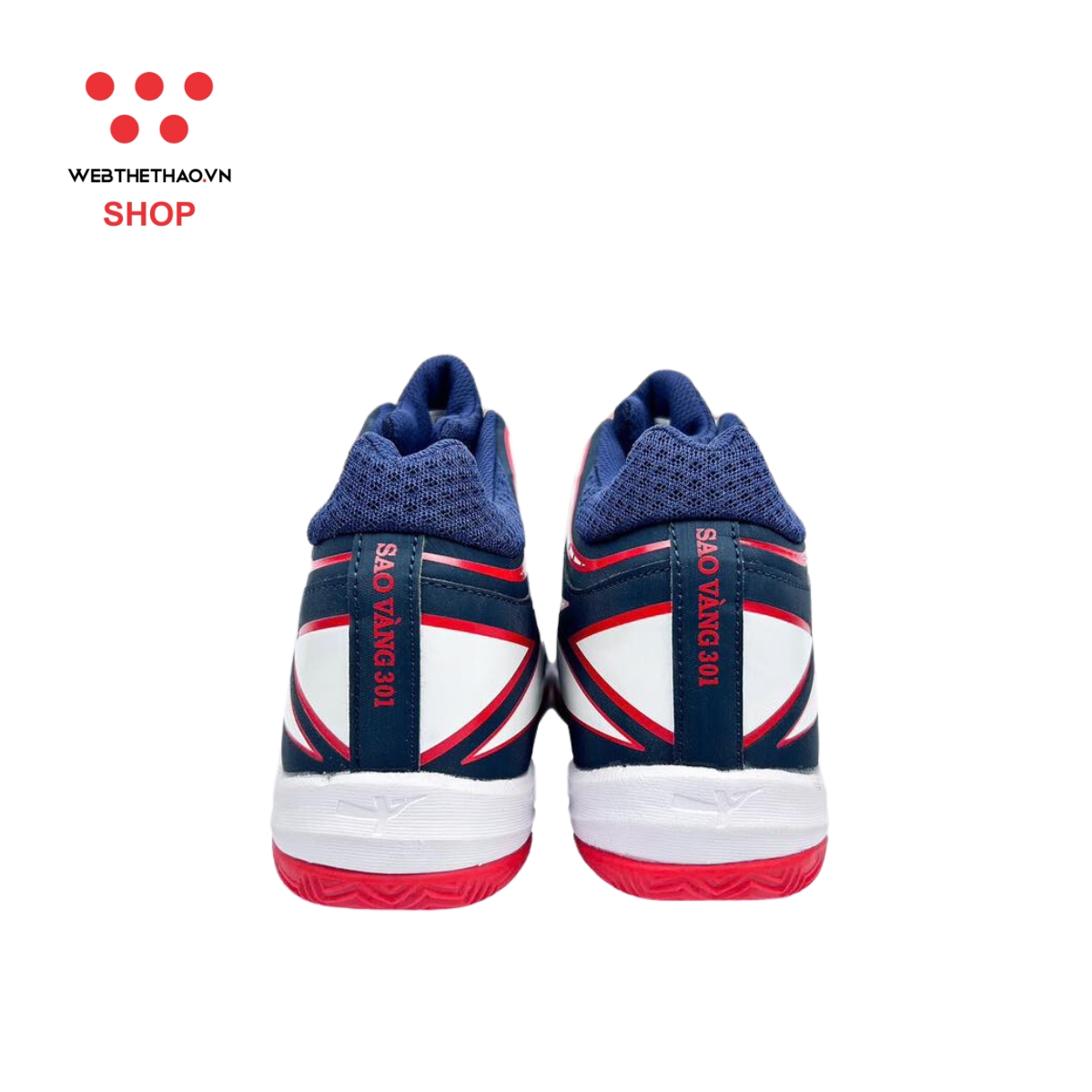 Giày bóng chuyền Sao Vàng 301 Plus "Than Đỏ" SV301P-07 - Hàng Chính Hãng
