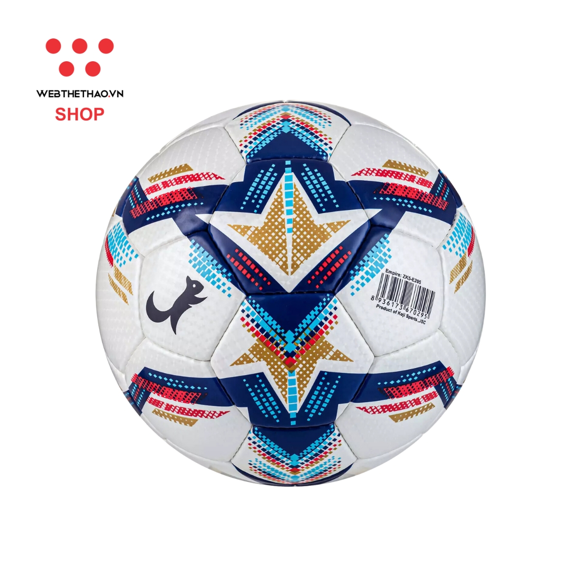 Bóng thi đấu bóng đá size 5 Zocker Empire ZK5-EN205 - Hàng Chính Hãng