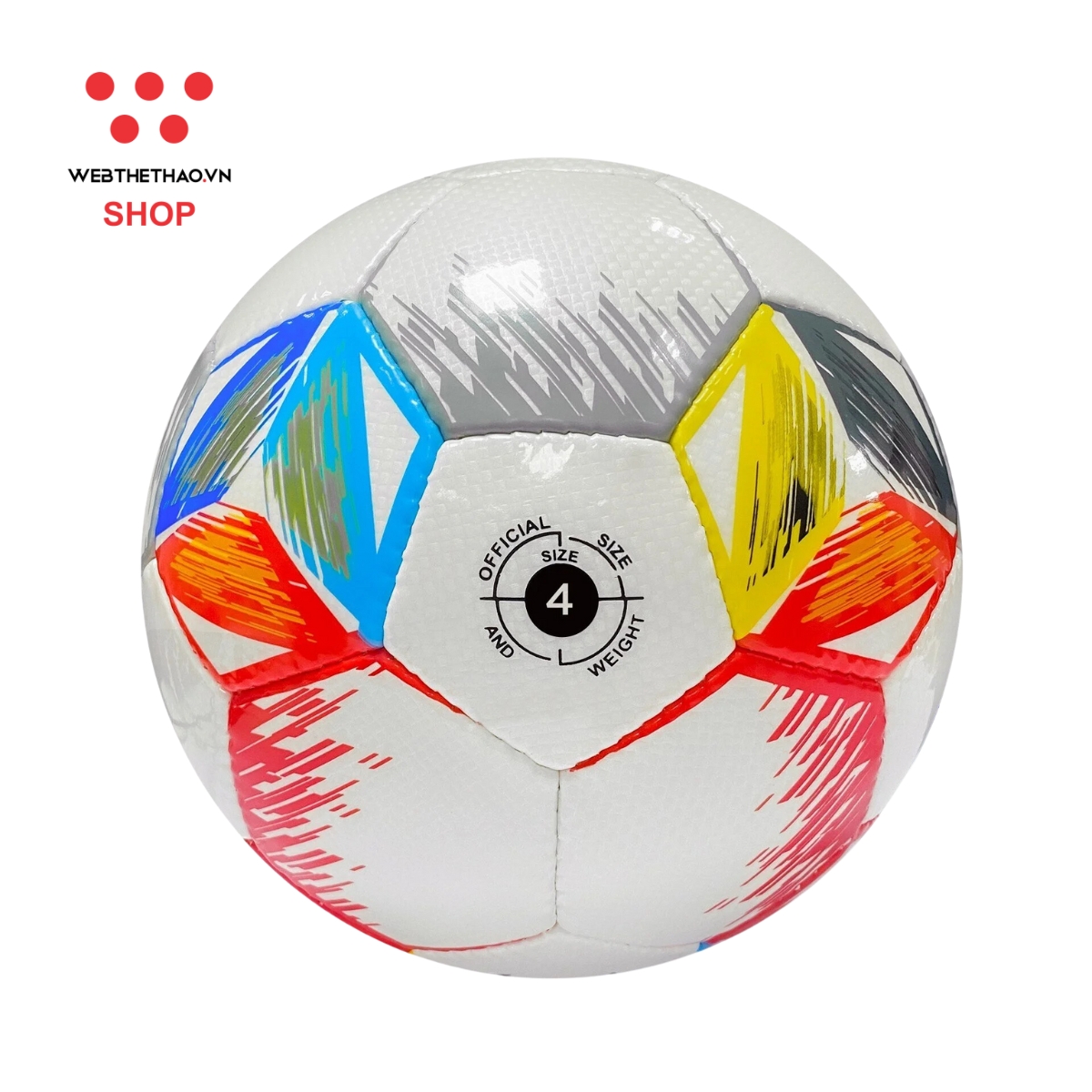 Bóng luyện tập bóng đá size 4 Zocker Inspire size 4 da SVD - Hàng Chính Hãng