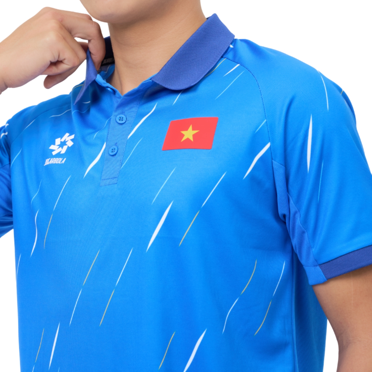 Áo polo Ban Huấn Luyện Đội tuyển Quốc gia 2025 "Blue" MJ-A4049-127 - Hàng Chính Hãng
