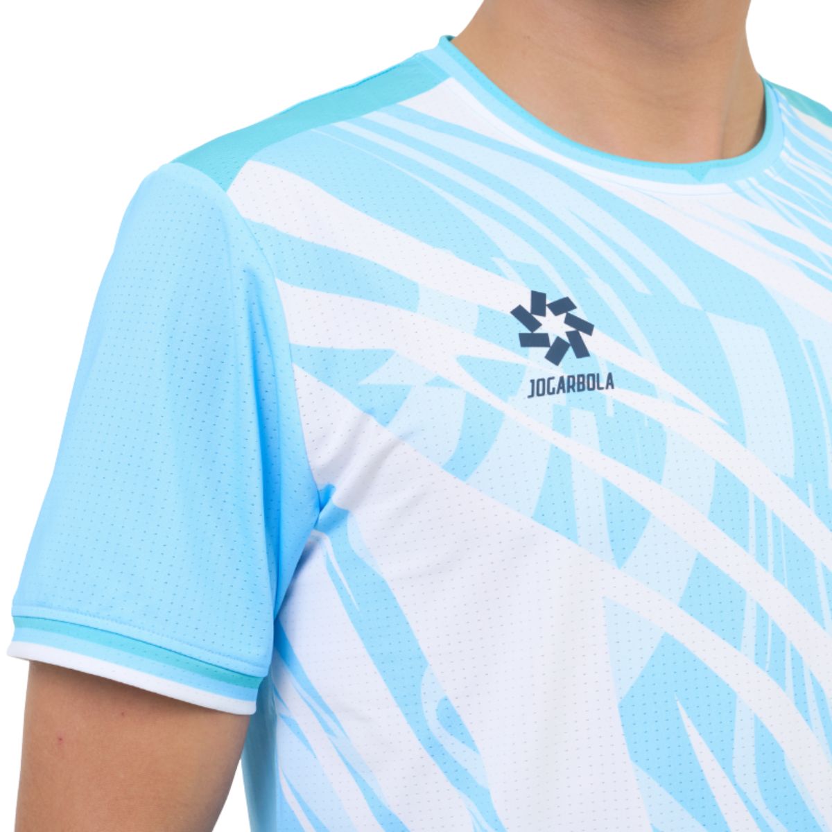 Áo phông thể thao nam Jogarbola màu "Pastel Blue" MJ-A430-06 - Hàng Chính Hãng