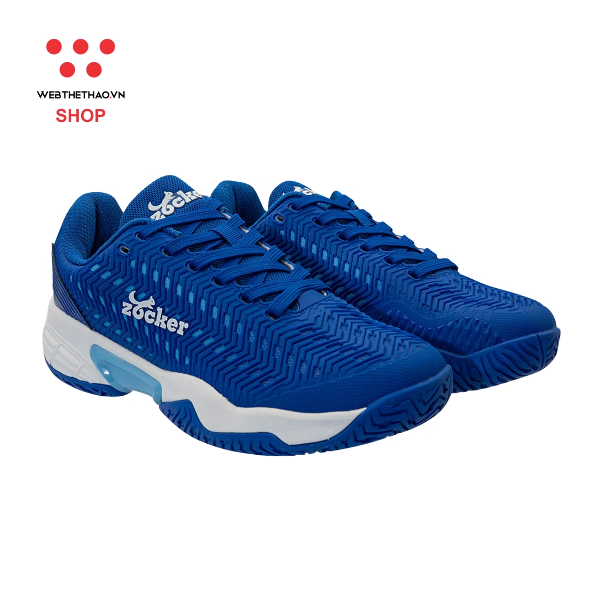 Giày Pickleball Nam/Nữ Zocker Aspire "Blue" Z-Aspire-01 - Hàng Chính Hãng