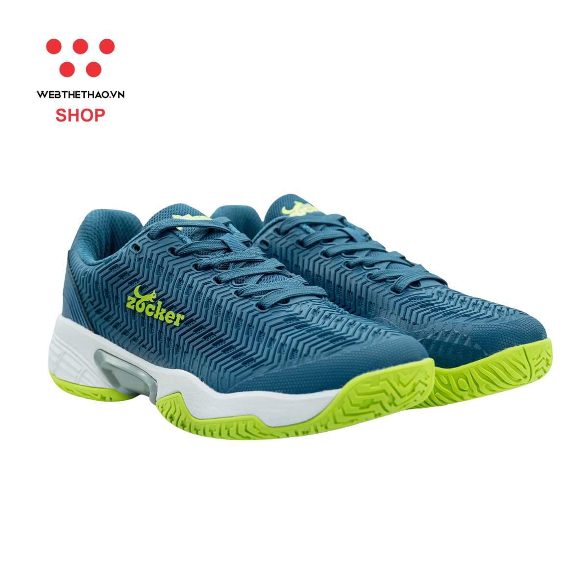 Giày Pickleball Nam/Nữ Zocker Aspire "Navy" Z-Aspire-04 - Hàng Chính Hãng
