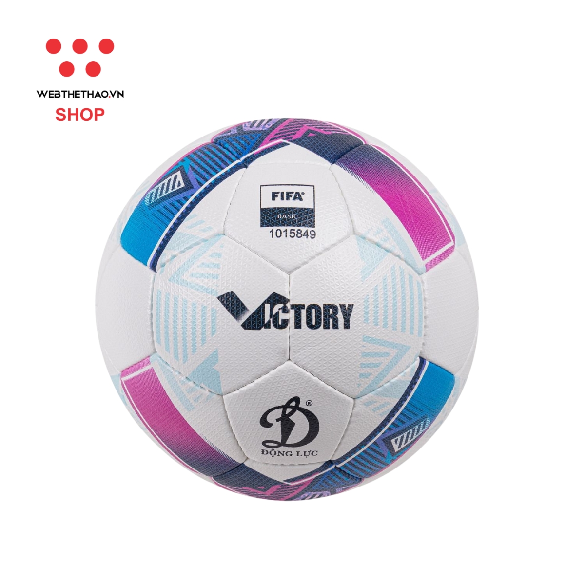 Bóng đá thi đấu FIFA Basic UBG 2.142 Victory size 5 màu "Xanh" DL-UBG-2.142-01 - Hàng Chính Hãng