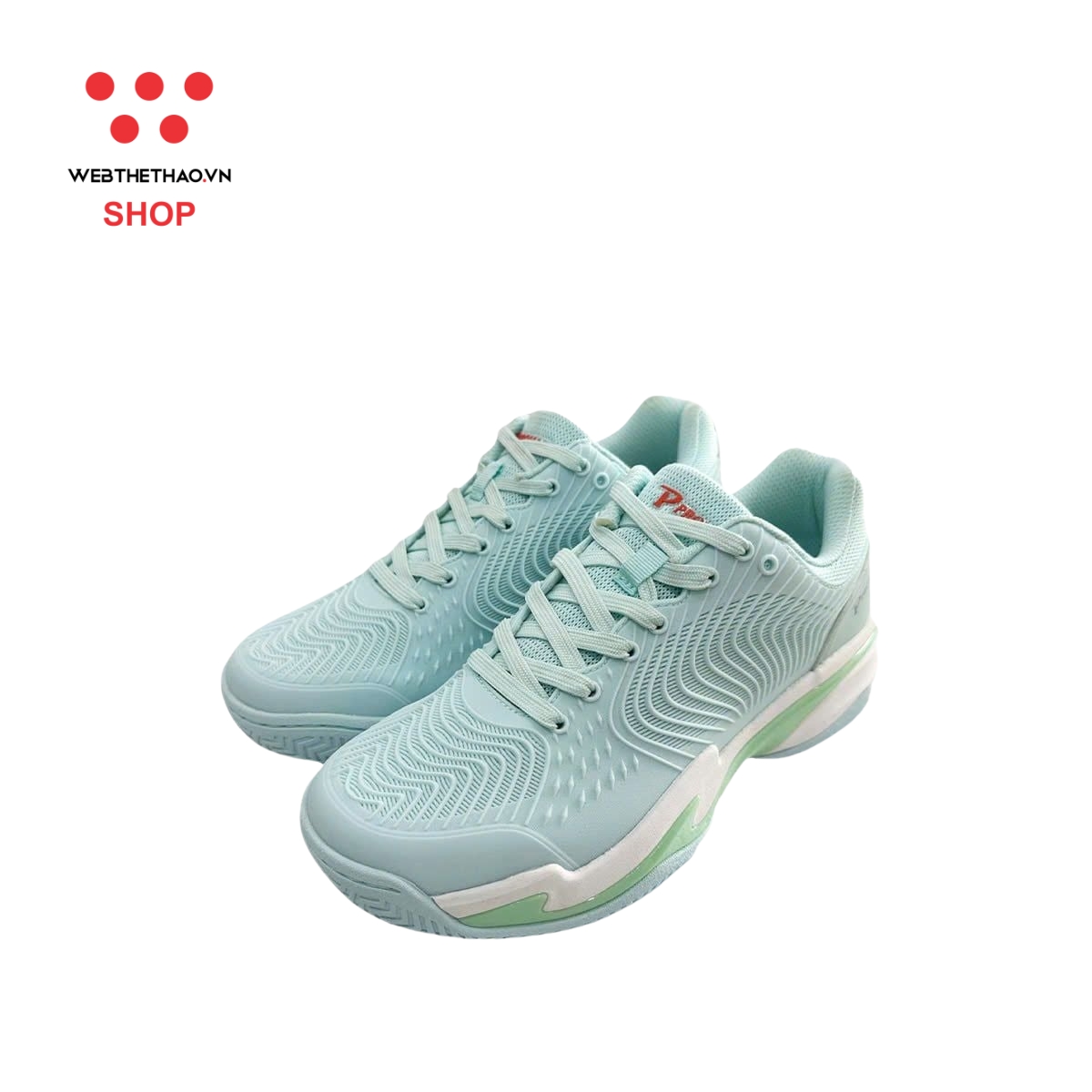 Giày Pickleball Nữ Promax PI89 "Xanh Ngọc" PR-PI89-06 - Hàng Chính Hãng