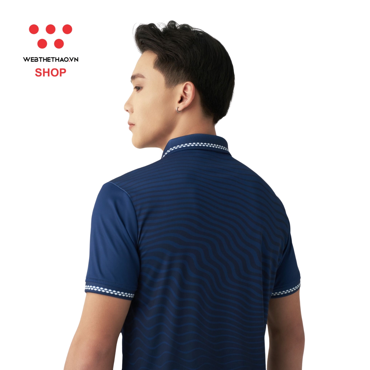 Áo polo Jogarbola MJ-AJ933-11 màu "Xanh Navy" - Hàng Chính Hãng