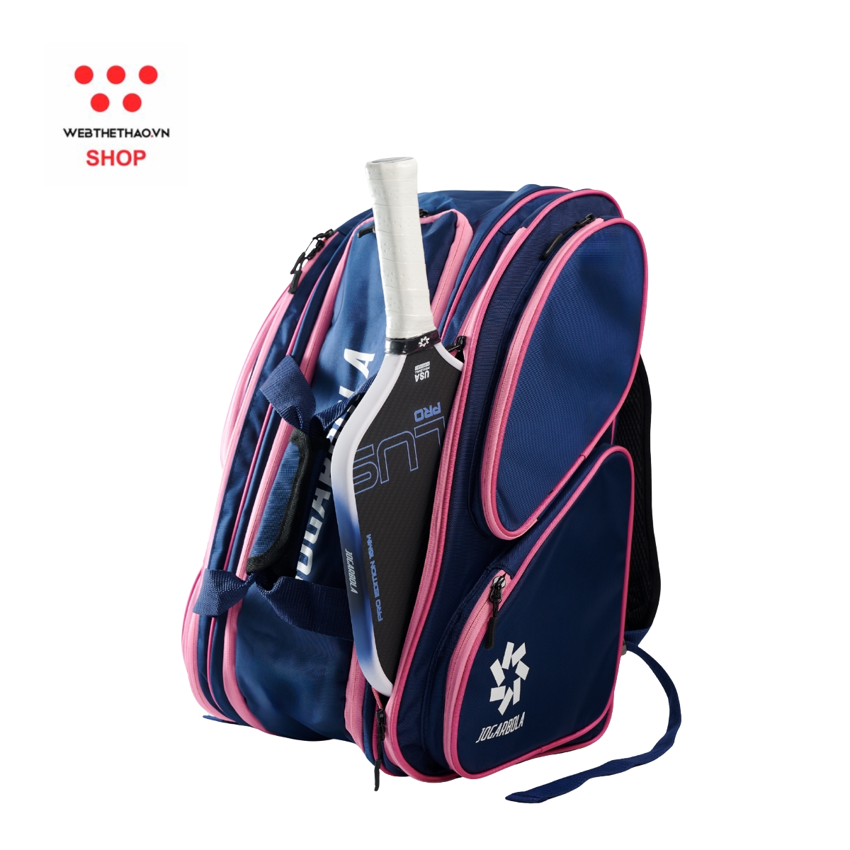 Balo thể thao Jogarbola KENZA V9 màu "Hồng Tím" - Hàng Chính Hãng