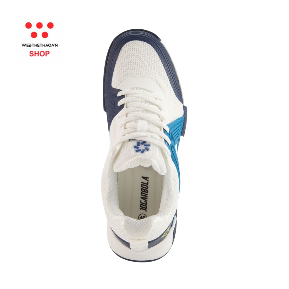 Giày Pickleball Nam Jogarbola Vortex màu "Blue/White" JG-VORTEX-01 - Hàng Chính Hãng
