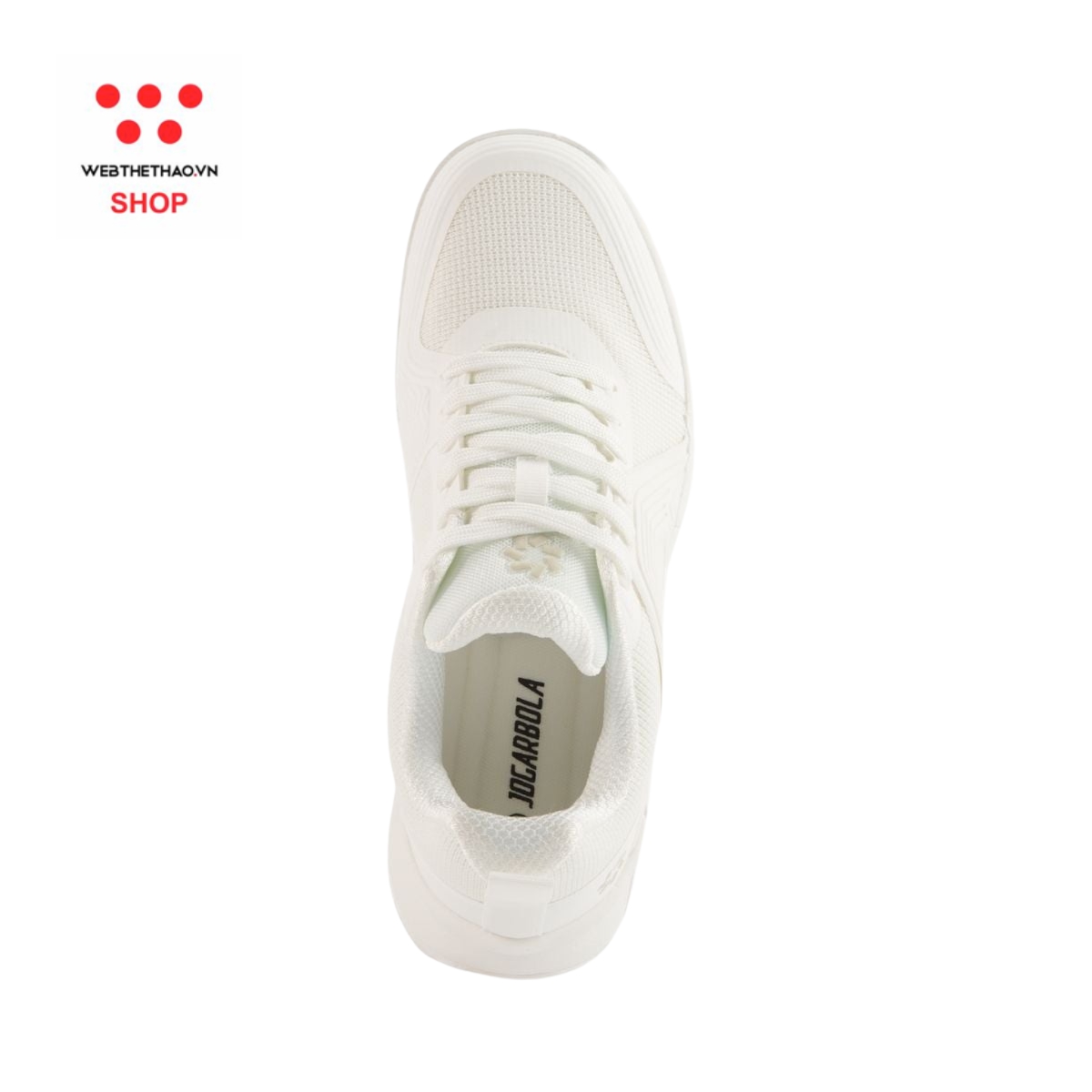 Giày Pickleball Nữ Jogarbola Vortex màu "White" JG-VORTEX-07 - Hàng Chính Hãng