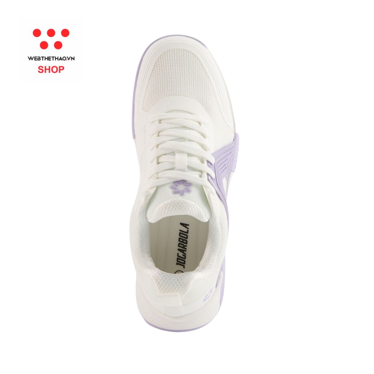 Giày Pickleball Nữ Jogarbola Vortex màu "Purple/White" JG-VORTEX-08 - Hàng Chính Hãng