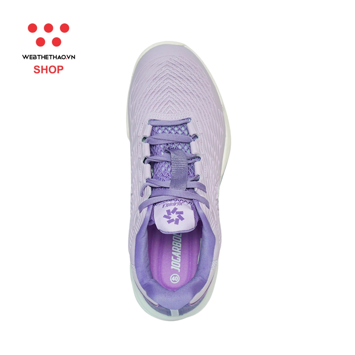 Giày thể thao Pickleball Nữ Jogarbola Vento "Lt.Purple" JG-VENTO-06 - Hàng Chính Hãng