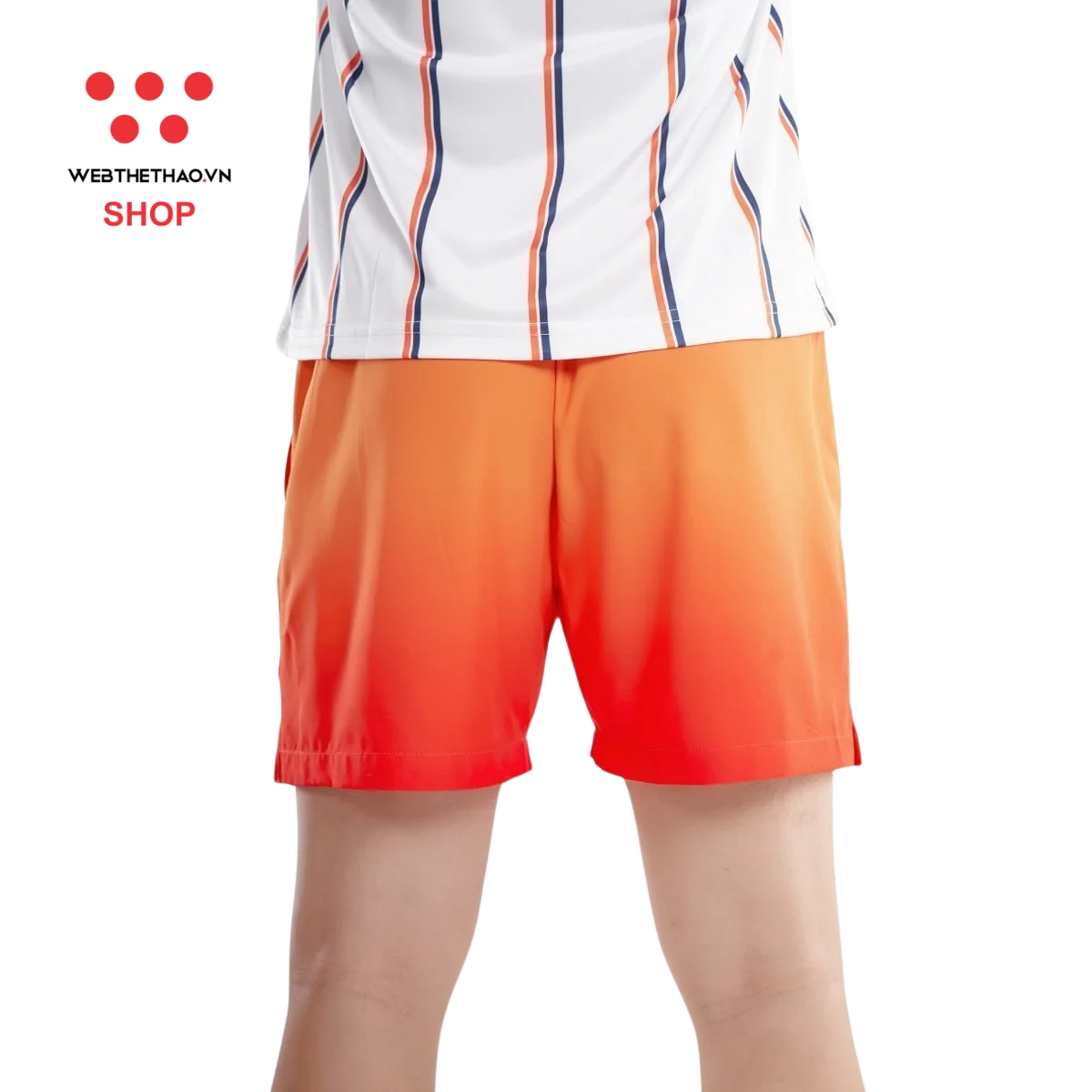 Quần short thể thao Jogarbola Bicolor màu "Cam" MJ-G13068-01 - Hàng Chính Hãng