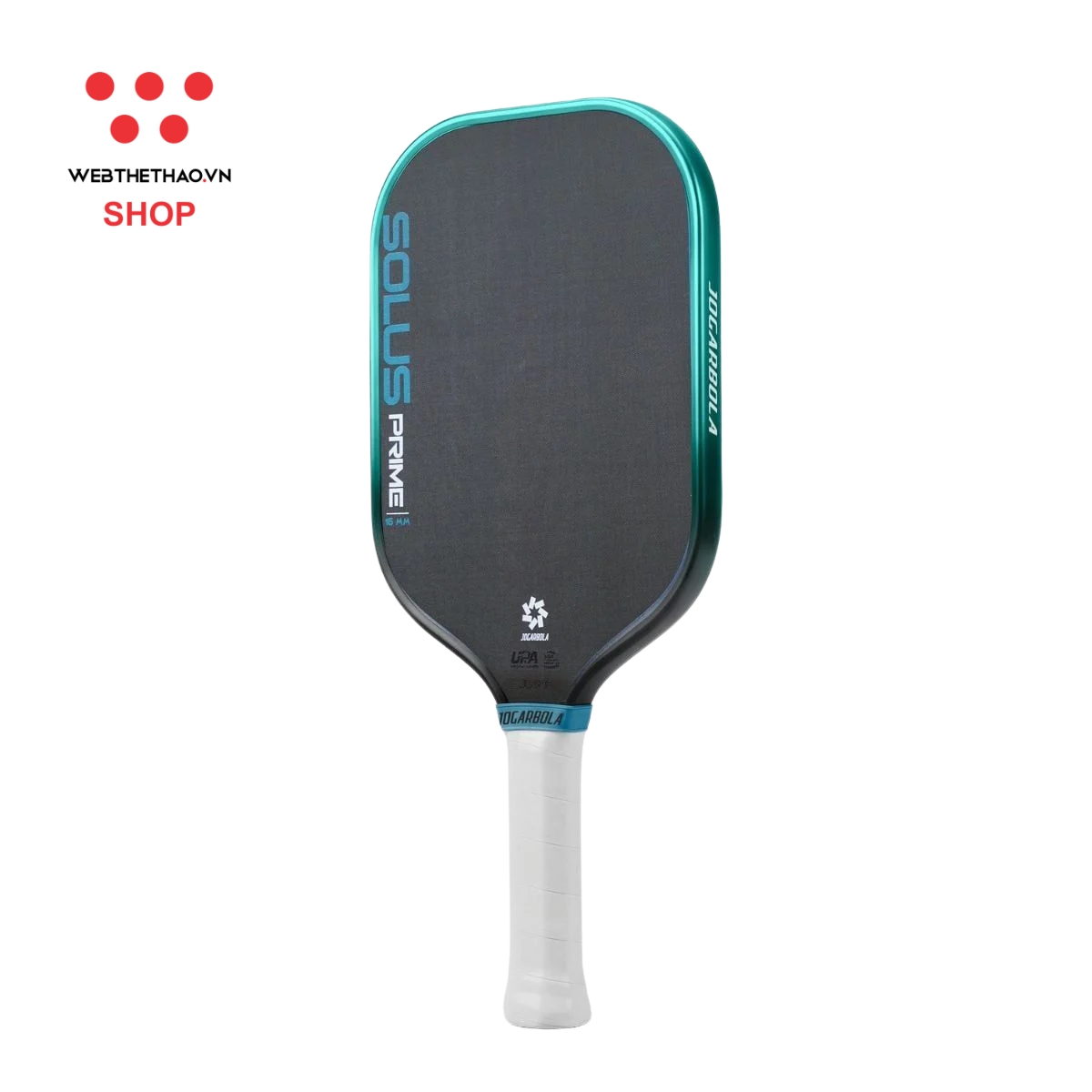 Vợt Pickleball Jogarbola Solus Prime Metallic Edge "Teal" JG-SPM-01 - Hàng Chính Hãng