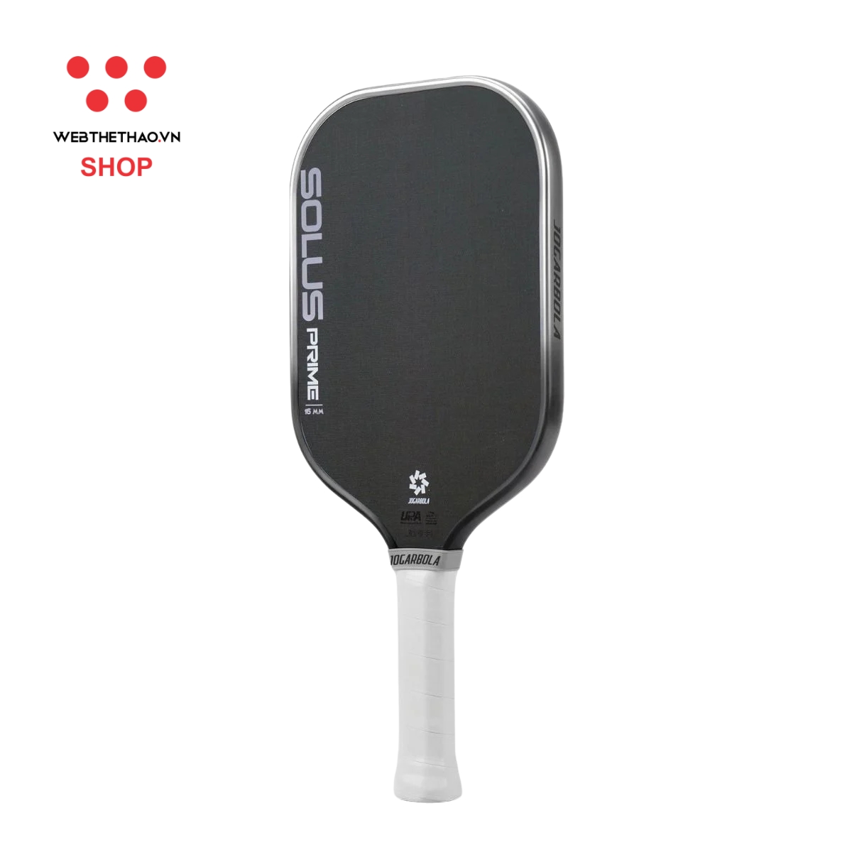 Vợt Pickleball Jogarbola Solus Prime Metallic Edge "Deep Grey" JG-SPM-02 - Hàng Chính Hãng