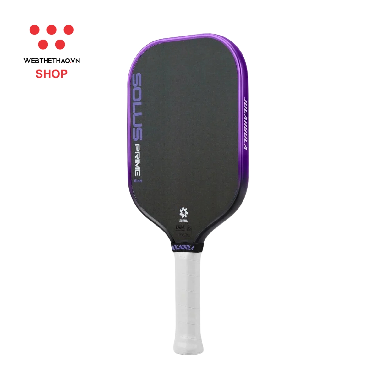 Vợt Pickleball Jogarbola Solus Prime Metallic Edge "Deep Purple" JG-SPM-04 - Hàng Chính Hãng