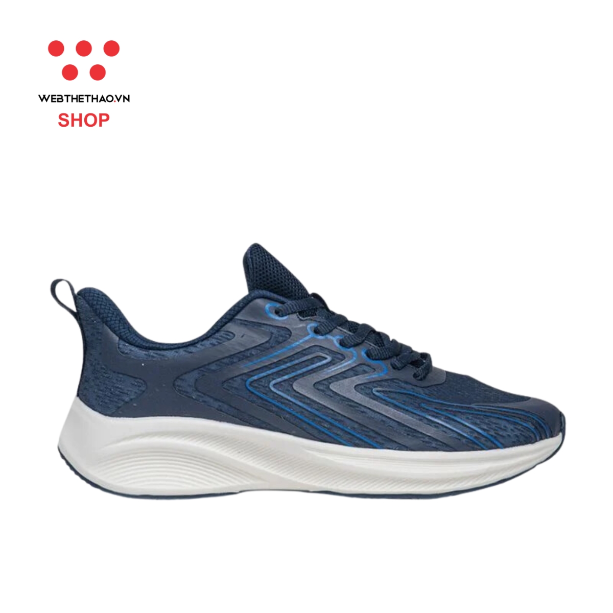 Giày Thể Thao Chạy Bộ Nam Động Lực Jogarbola "Navy" JG-23066-02 - Hàng Chính Hãng