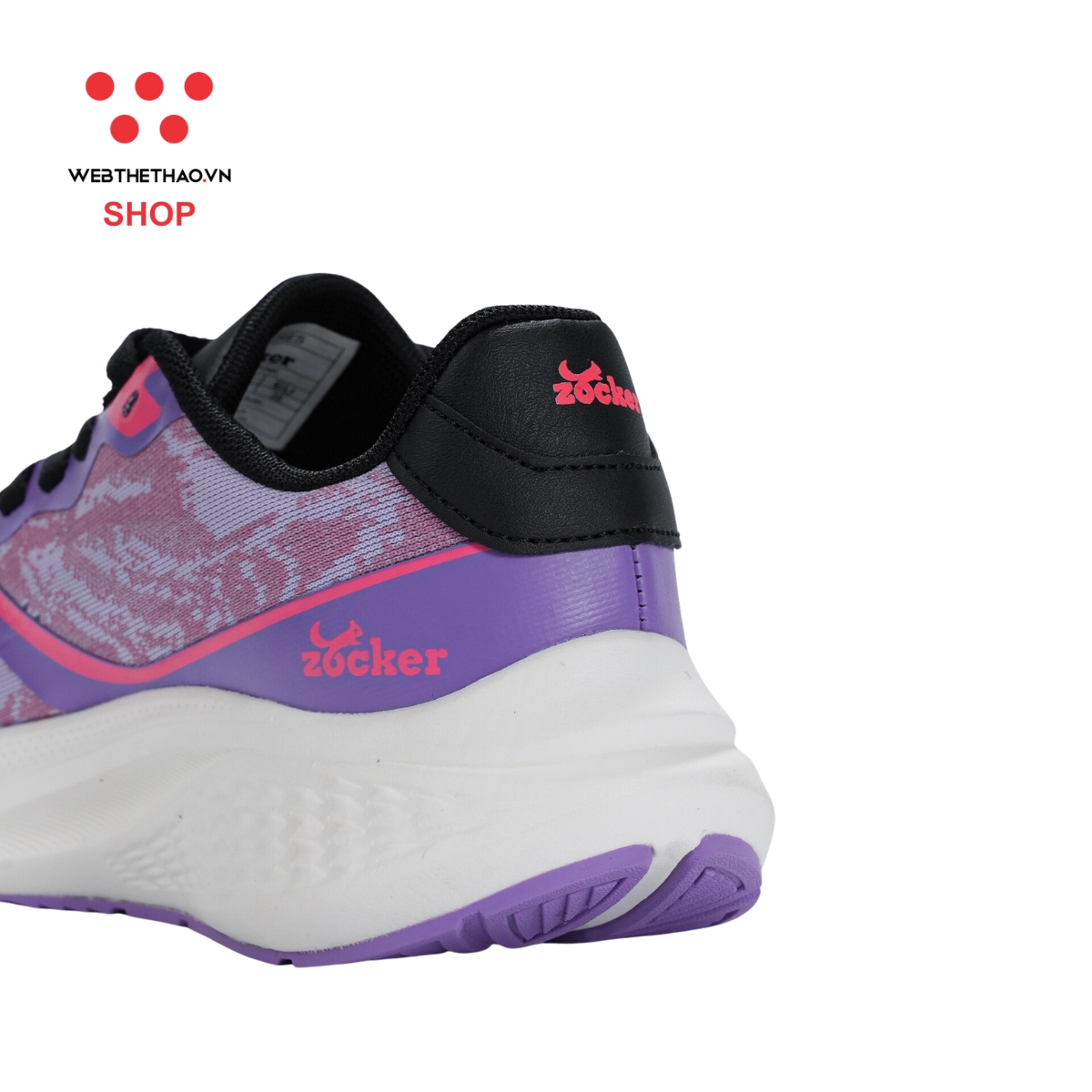 Giày chạy bộ Nữ Zocker Speed Up "Purple/Pink" KOJI00000438 - Hàng Chính Hãng