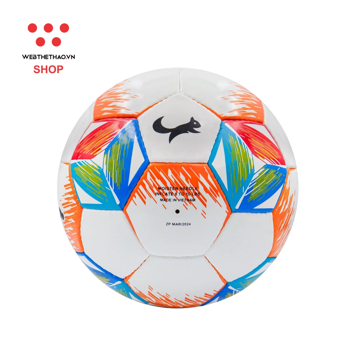 Bóng luyện tập bóng đá size 5 Zocker Inspire size 5 da PVC (PVC-B) - Hàng Chính Hãng