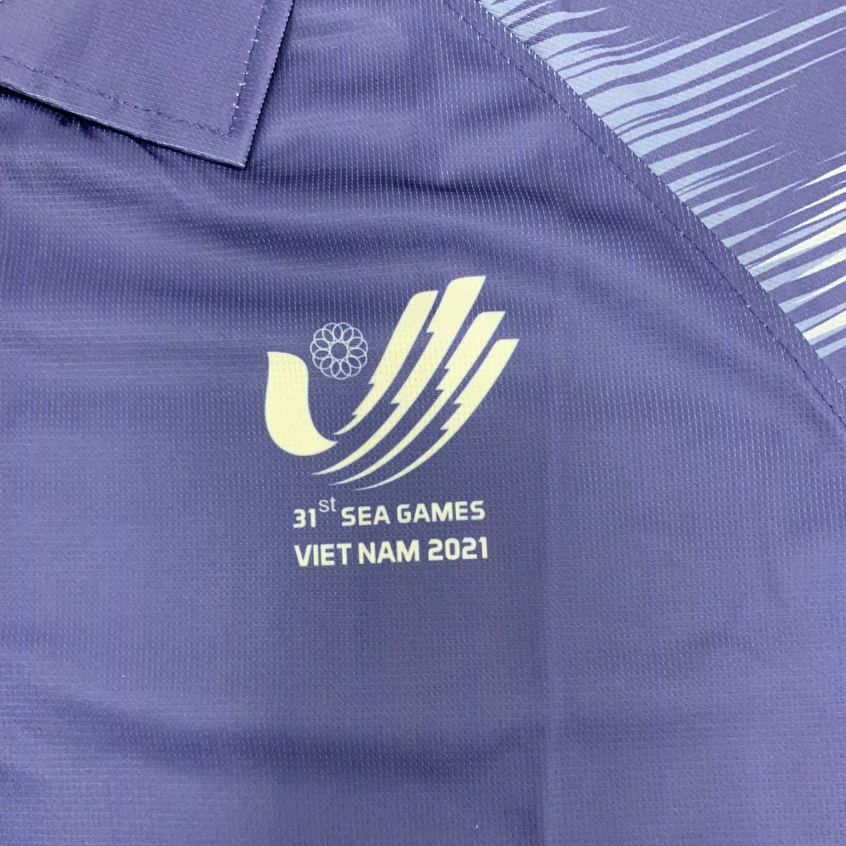 Áo polo thể thao Sea Games 31 "Xanh" JG-SG31-02 - Hàng Chính Hãng