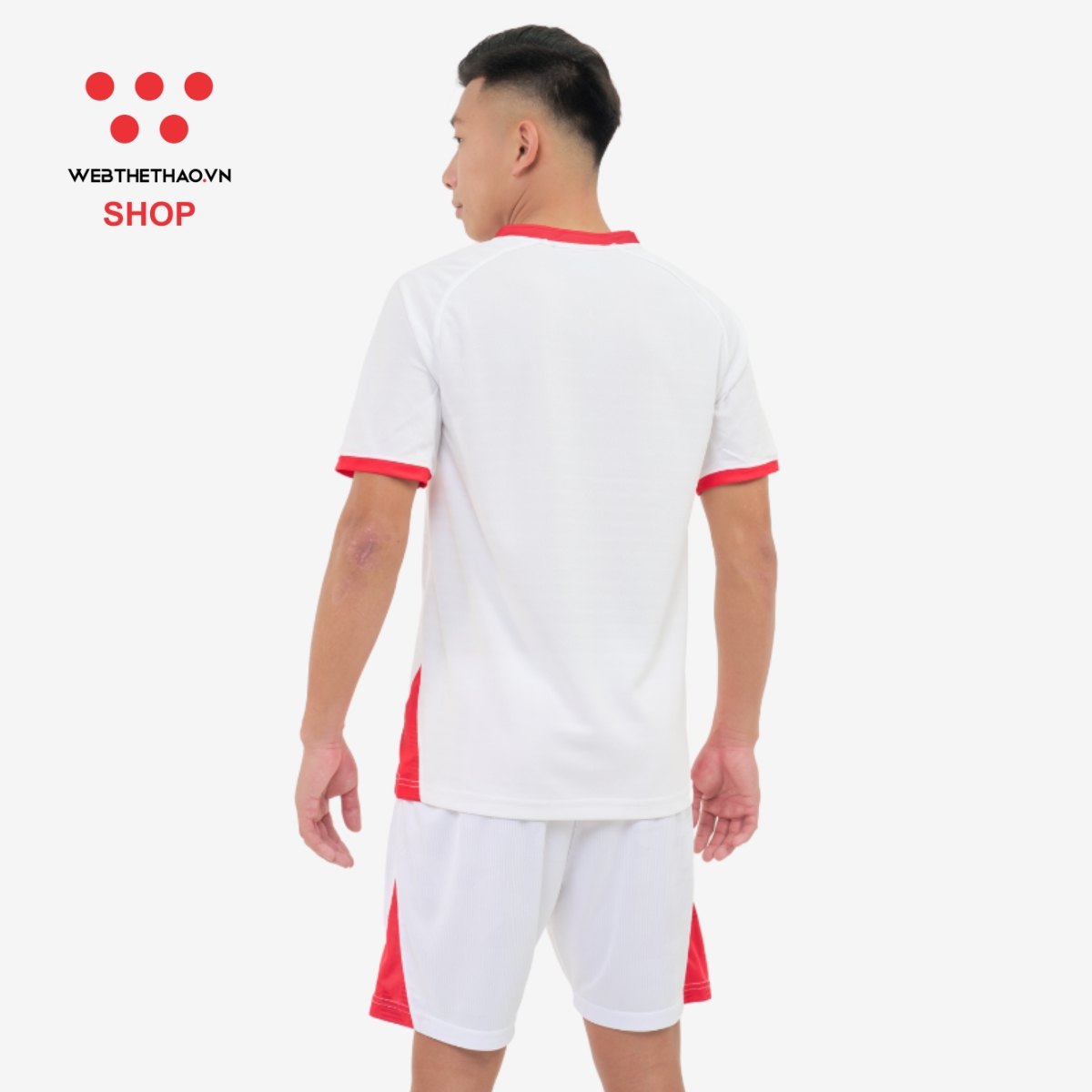 Bộ thi đấu Đội tuyển bóng đá Quốc gia 2025 (bản FAN) màu "Trắng" MJ-A4054-01 - Hàng Chính Hãng