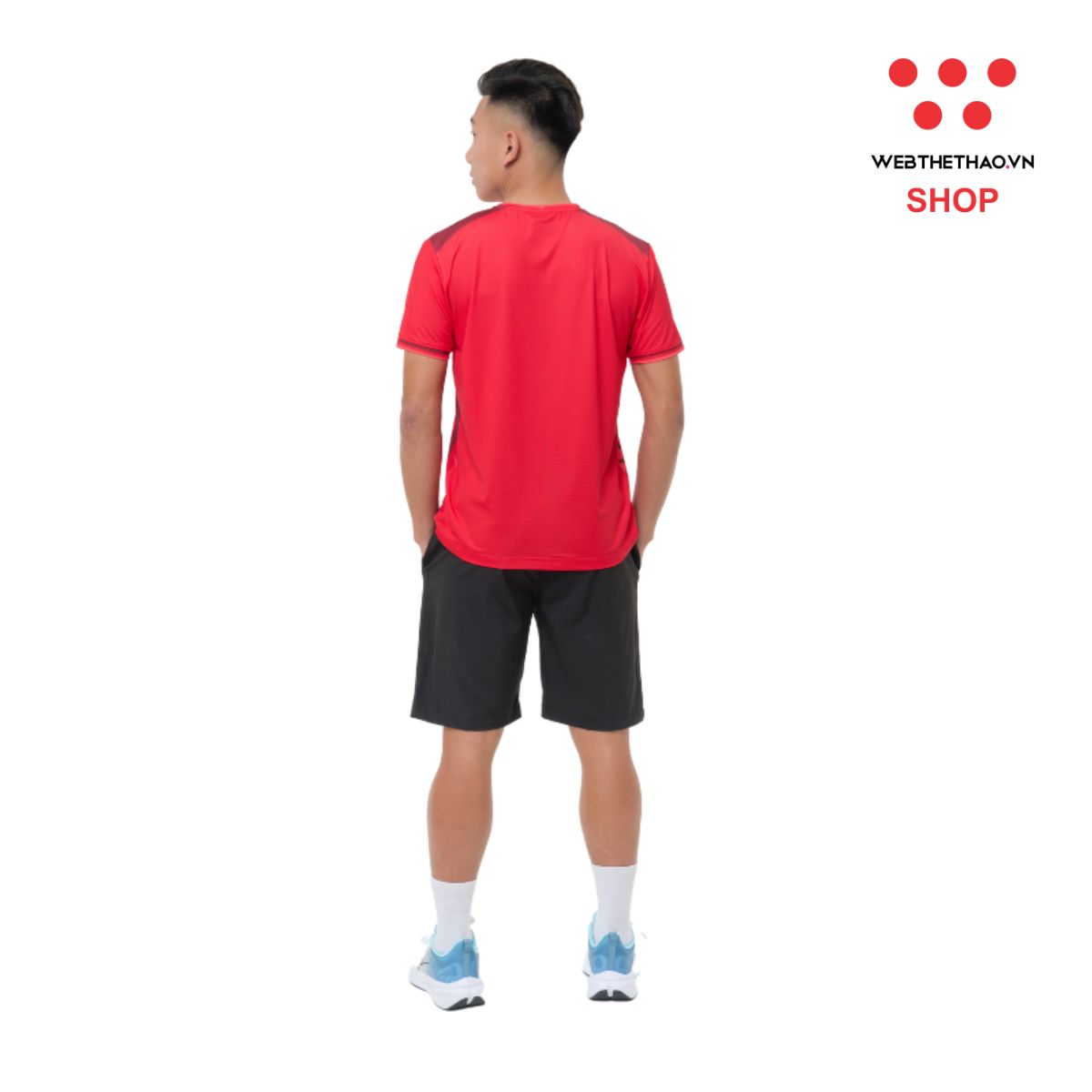 Áo phông thể thao nam Jogarbola màu "Red" MJ-A430-04 - Hàng Chính Hãng