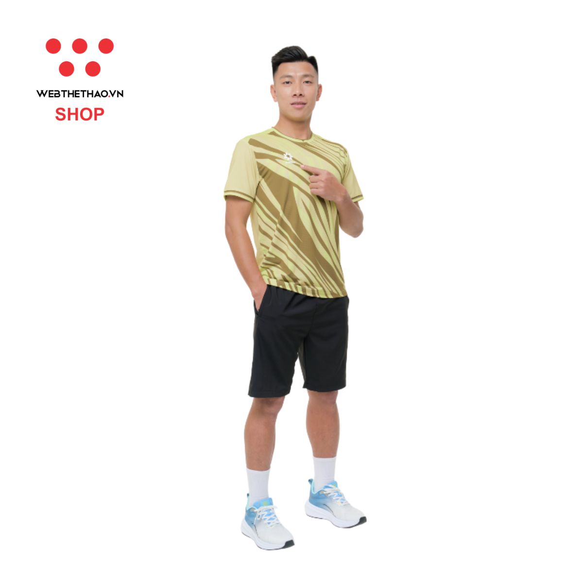 Áo phông thể thao nam Jogarbola màu "Yellow" MJ-A430-05 - Hàng Chính Hãng