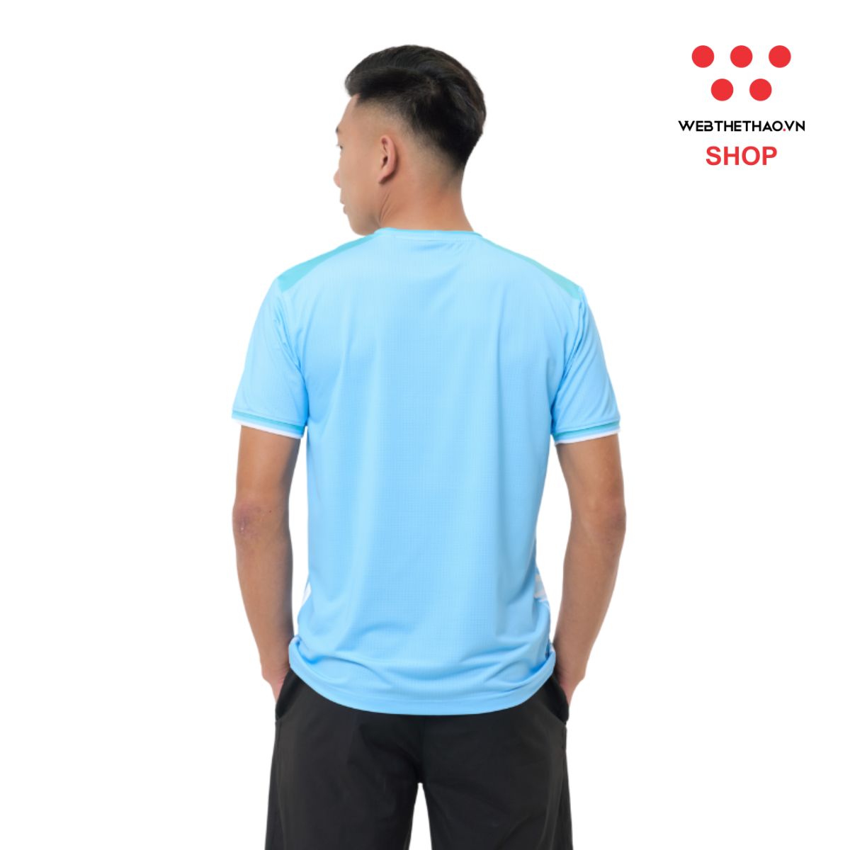 Áo phông thể thao nam Jogarbola màu "Pastel Blue" MJ-A430-06 - Hàng Chính Hãng