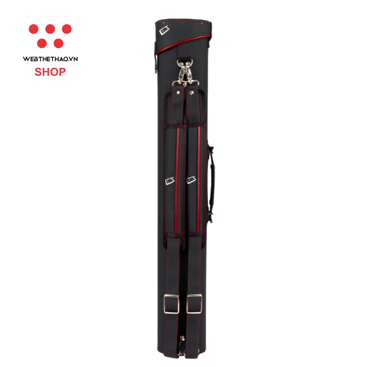 Bao đựng cơ bi-a Cuetec Proline 2x4 "Black" - Hàng Chính Hãng
