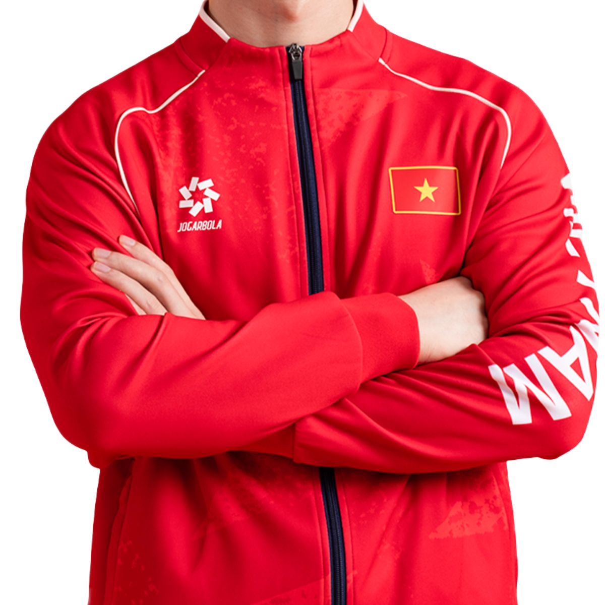 Bộ Suvec nỉ Seagames 2025 Rise Beyond "Đỏ" MJ-G3013-01 - Hàng Chính Hãng