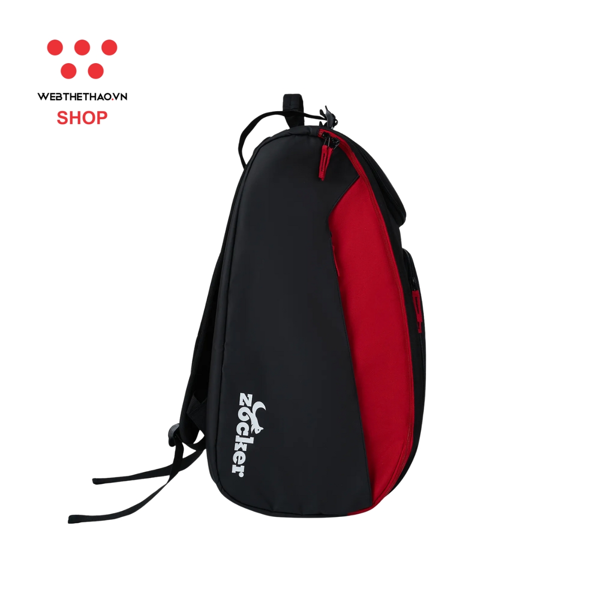 Balo Thể Thao Pickleball Zocker Chuyên Nghiệp BL-VDV0525 "Đỏ" - Hàng Chính Hãng
