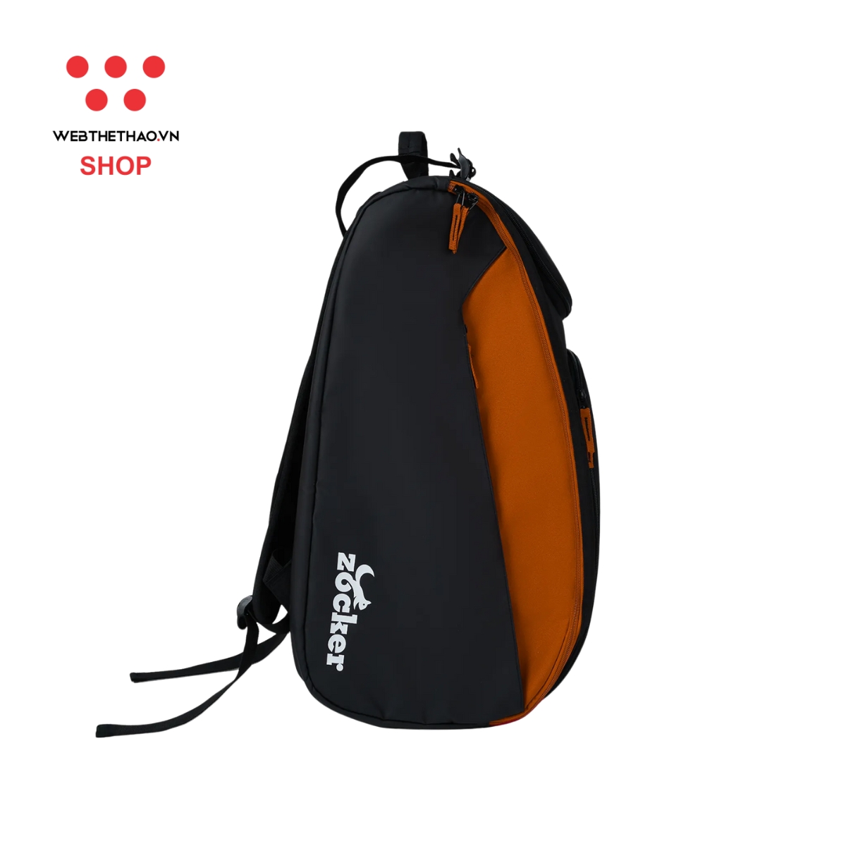 Balo Thể Thao Pickleball Zocker Chuyên Nghiệp BL-VDV0526 "Cam" - Hàng Chính Hãng