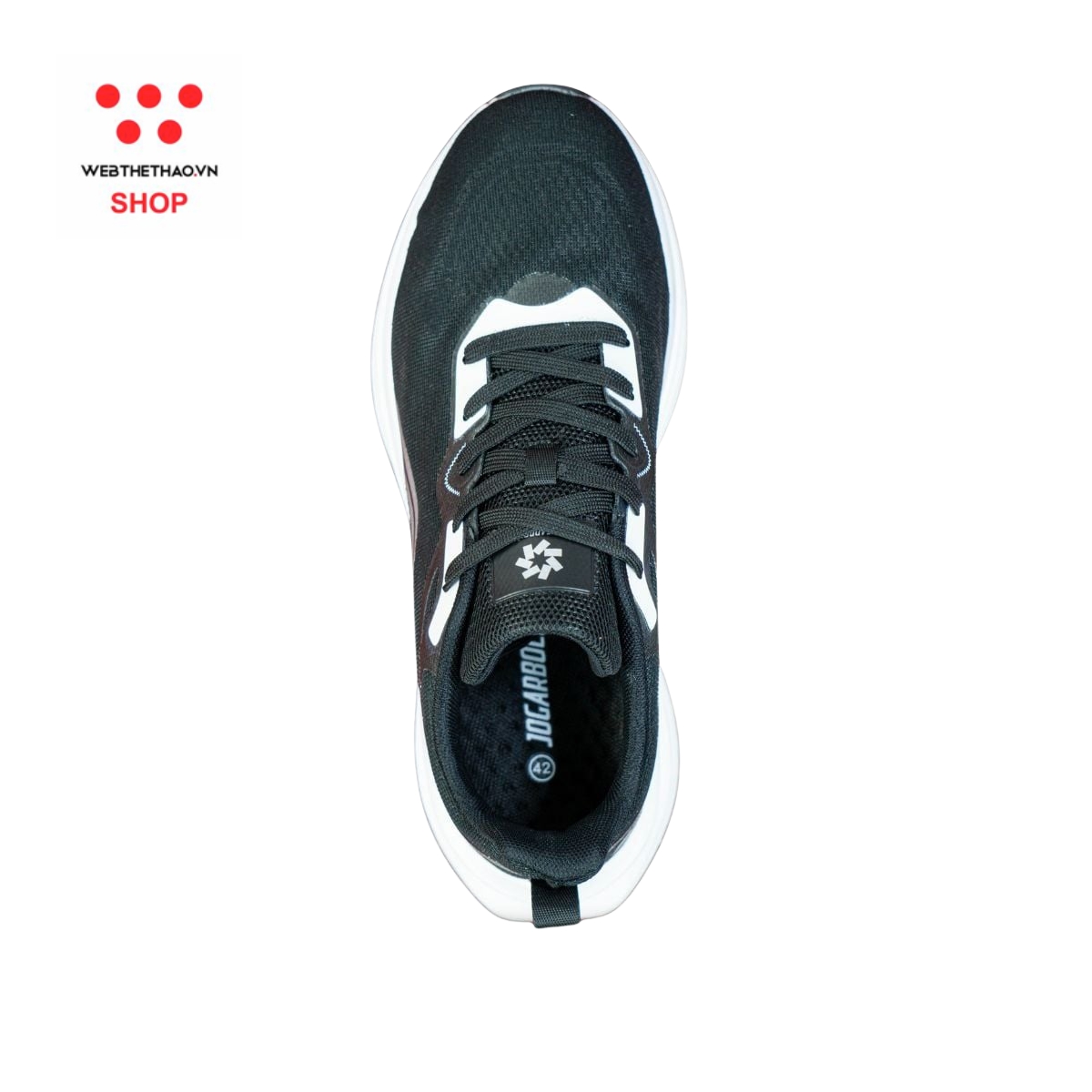 Giày thể thao chạy bộ Jogarbola JG-1 "Black" JG-1-05 - Hàng Chính Hãng