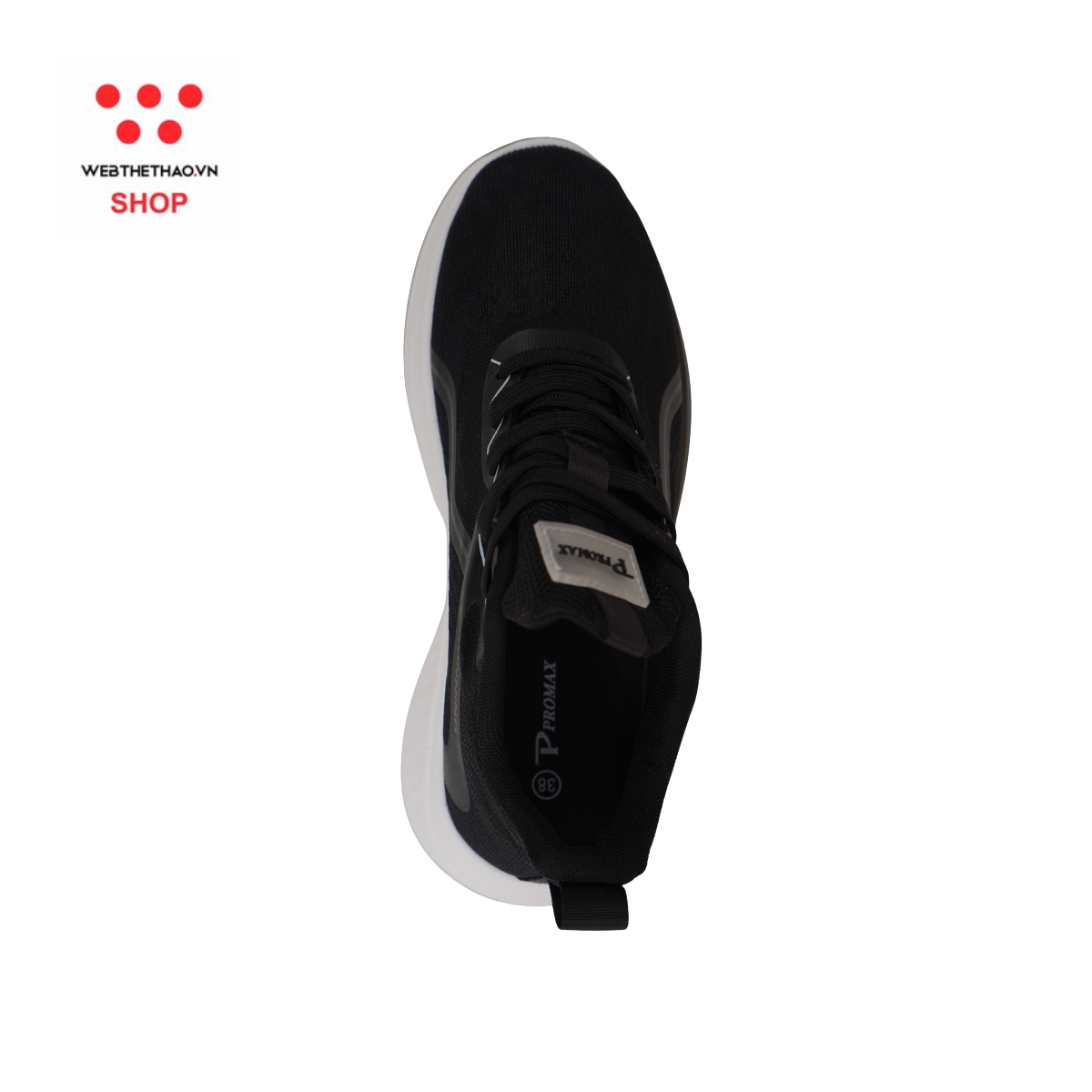 Giày thể thao nữ Promax PR-224 màu "Đen" PR-224-01 - Hàng Chính Hãng