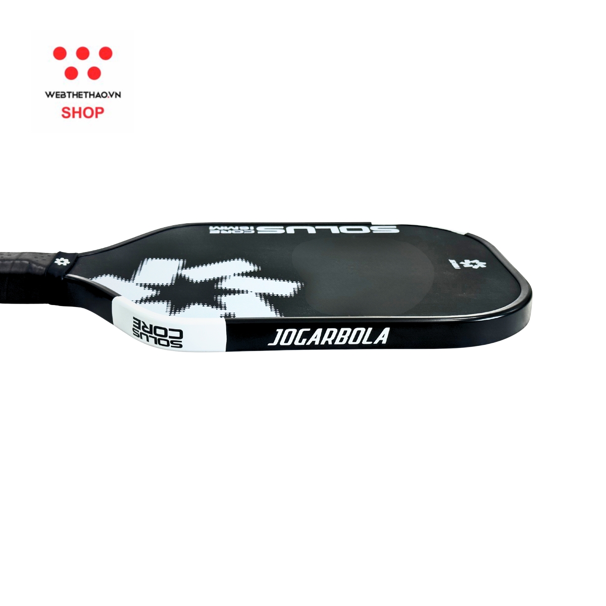 Vợt Pickleball Jogarbola Solus Core "Black" JG-SolusC-01 - Hàng Chính Hãng